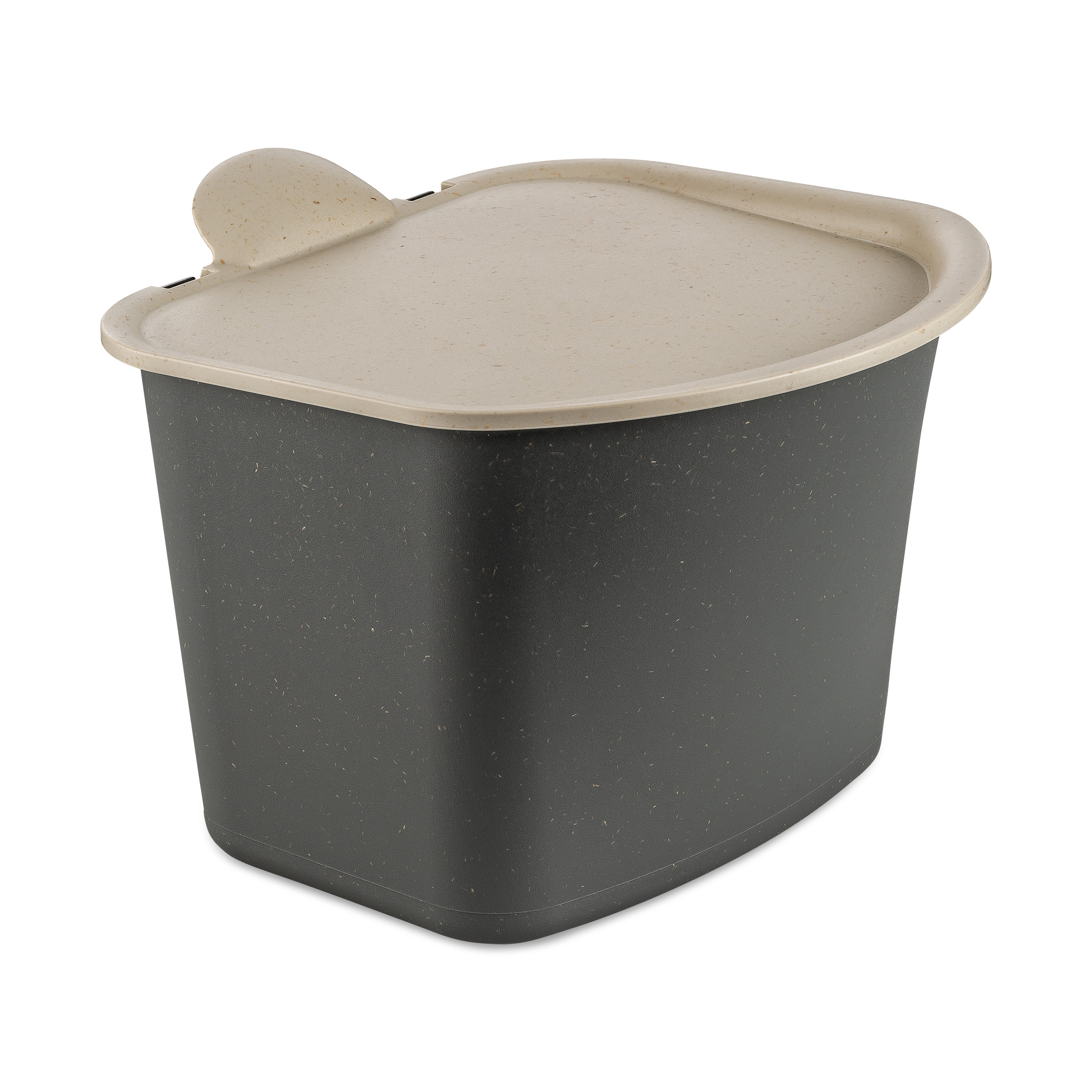 Bio Abfall Behälter - Bibo, nature ash grey