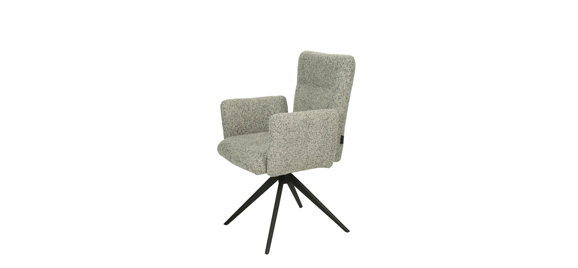 Armlehnstuhl, Stoff schlamm - Mylene