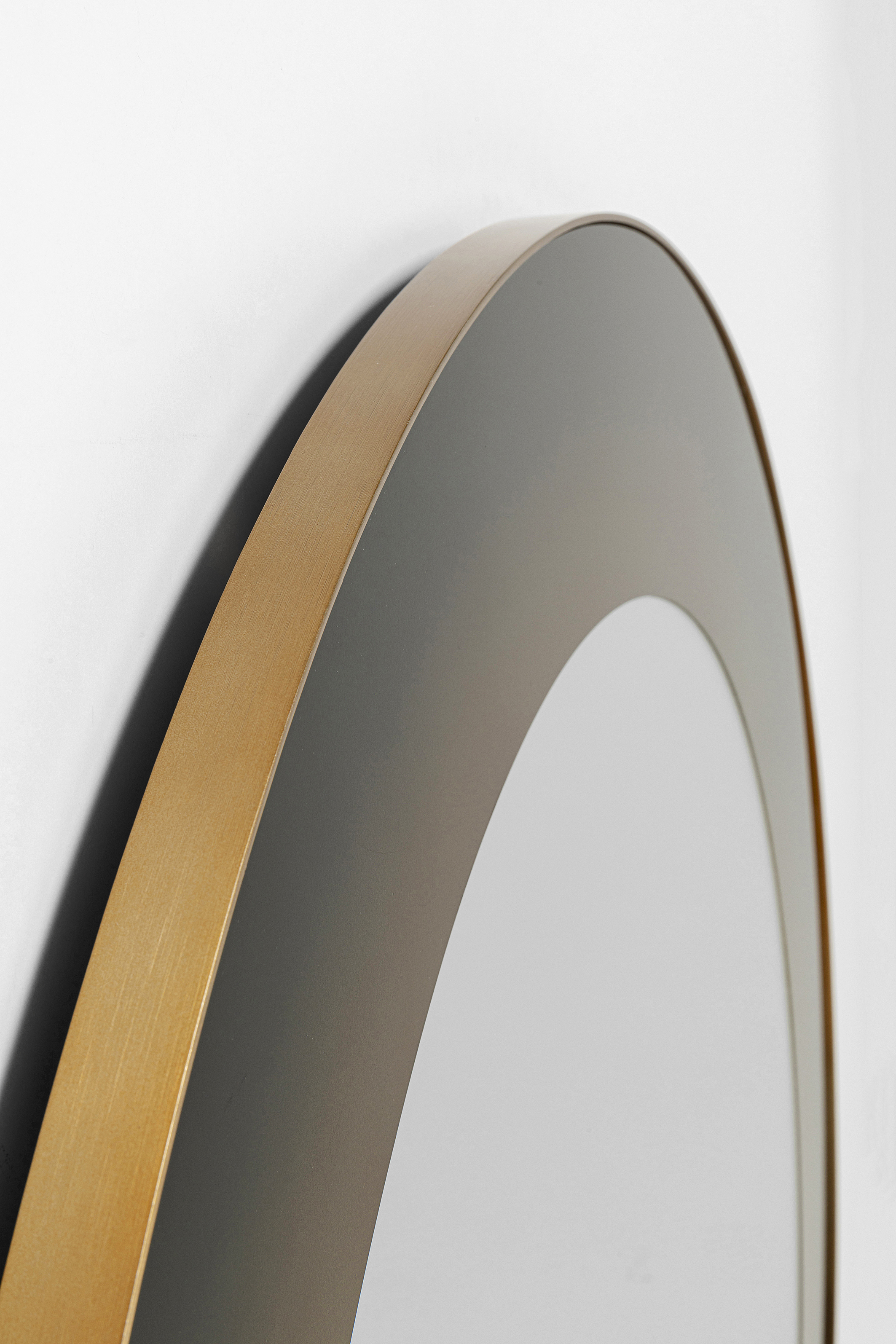 Wandspiegel Solo, Rahmen Edelstahl - Spiegel