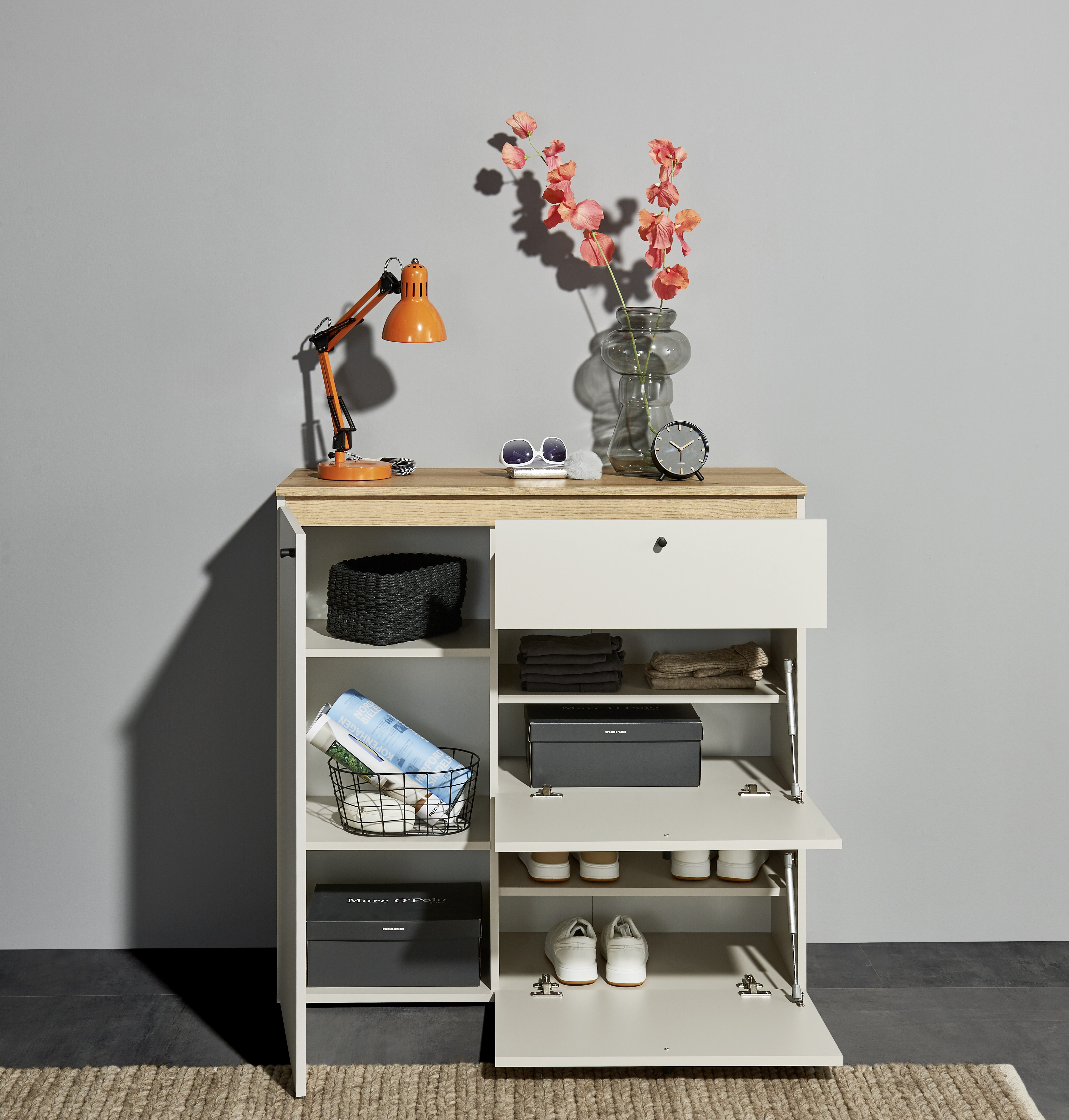 Schuhkommode, Kaschmir Dekor - MyStyle 6012