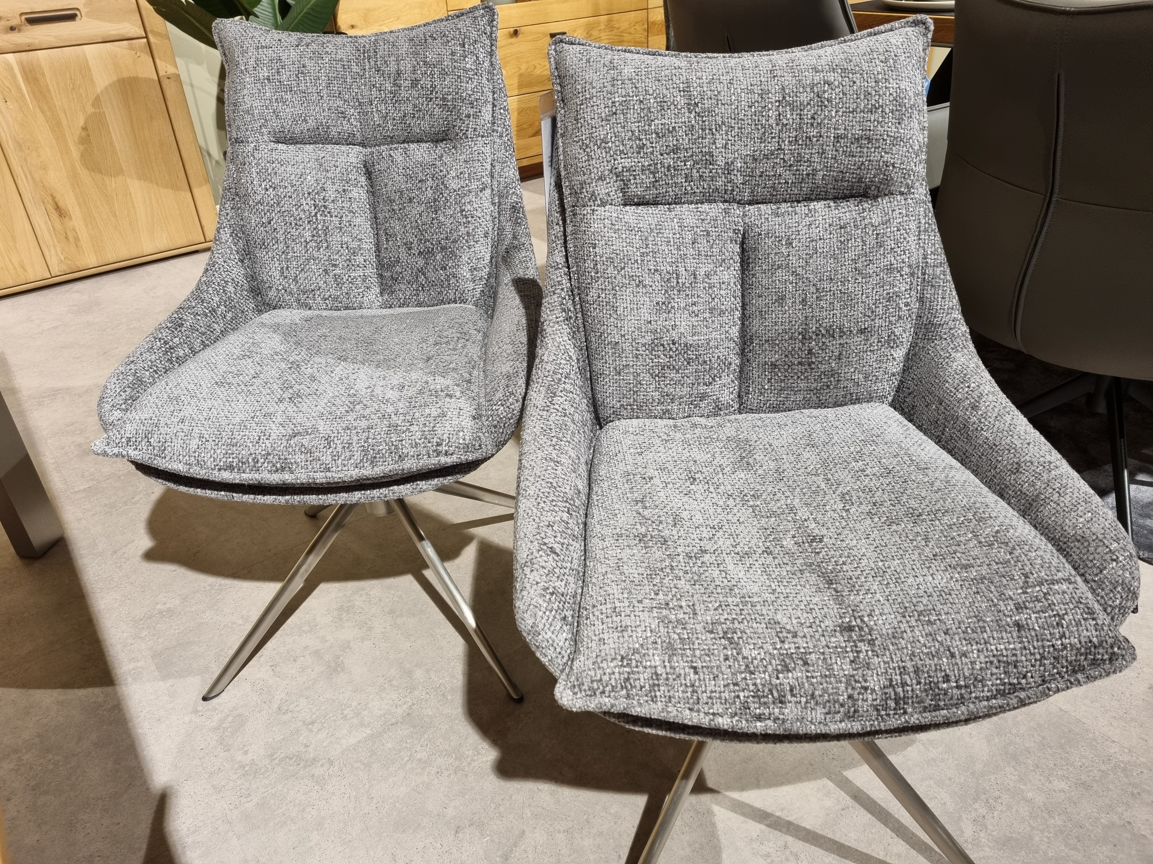 Stuhlsatz, 2-er Set, anthrazit - LS24 Gaulina