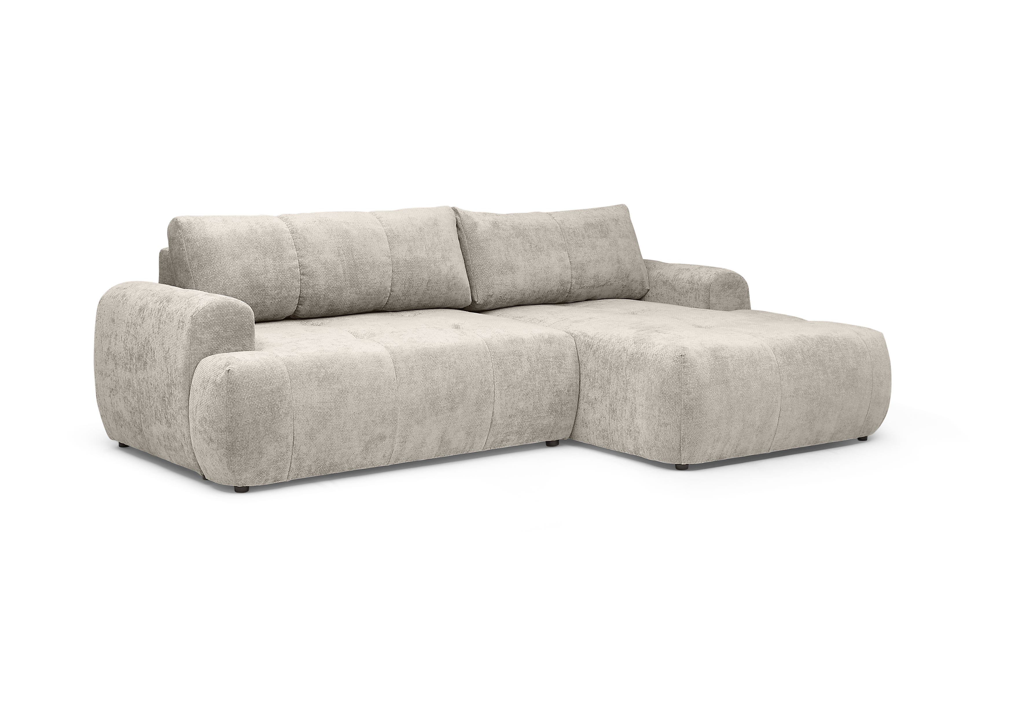 Ecksofa, beige - Saly