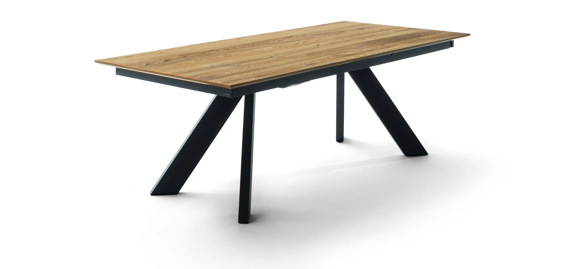 Esstisch - LB ca. 190x100 cm, Wildeiche Furnier