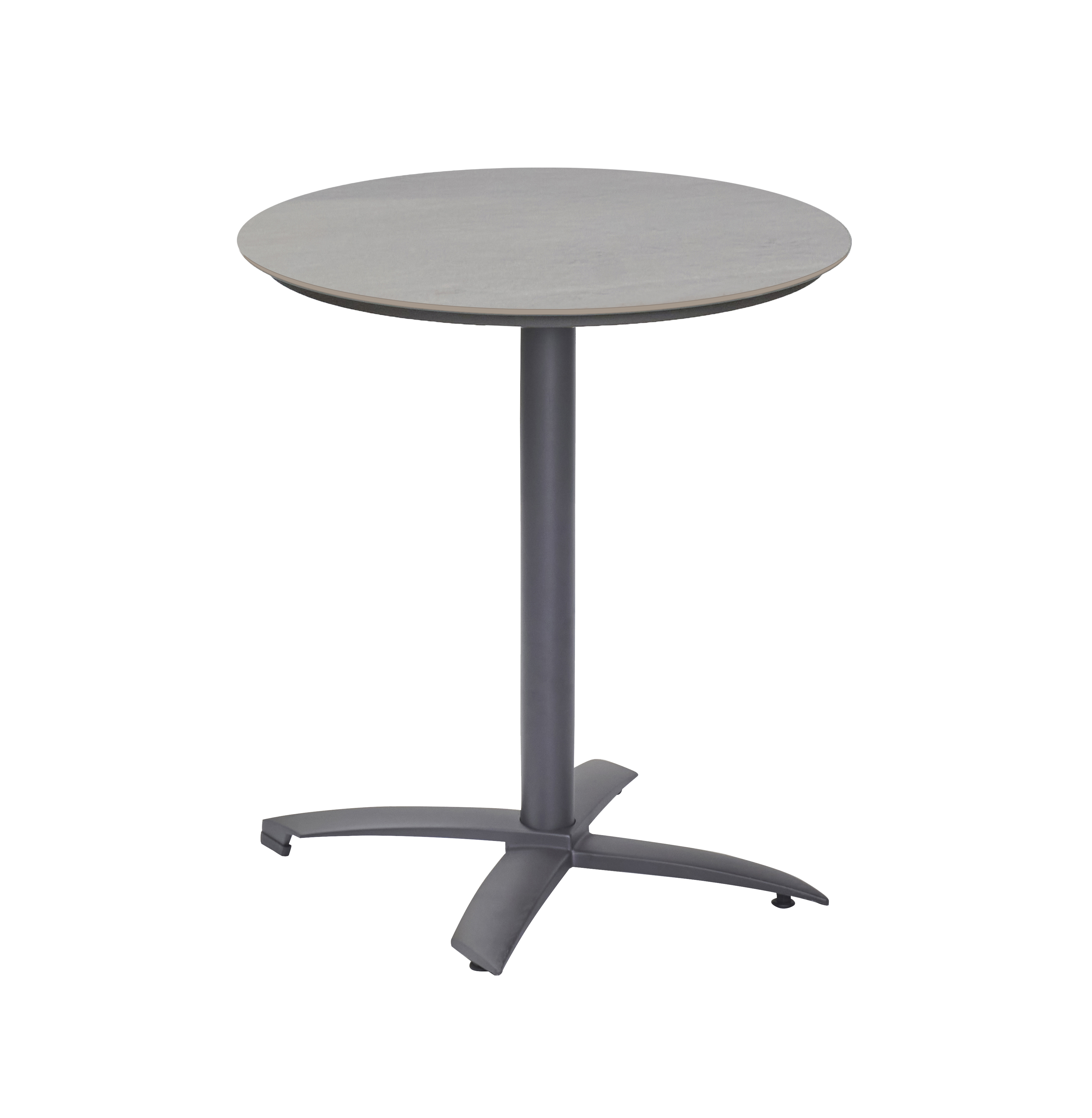 Tisch, rund, Outdoor, Aluminium - Diwo