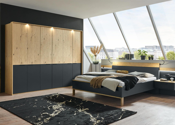 Schlafzimmermöbel Bett und Kleiderschrank • Cuneo • Meyerhoff Schlafzimmermöbel Bett und Kleiderschrank • Cuneo • Meyerhoff