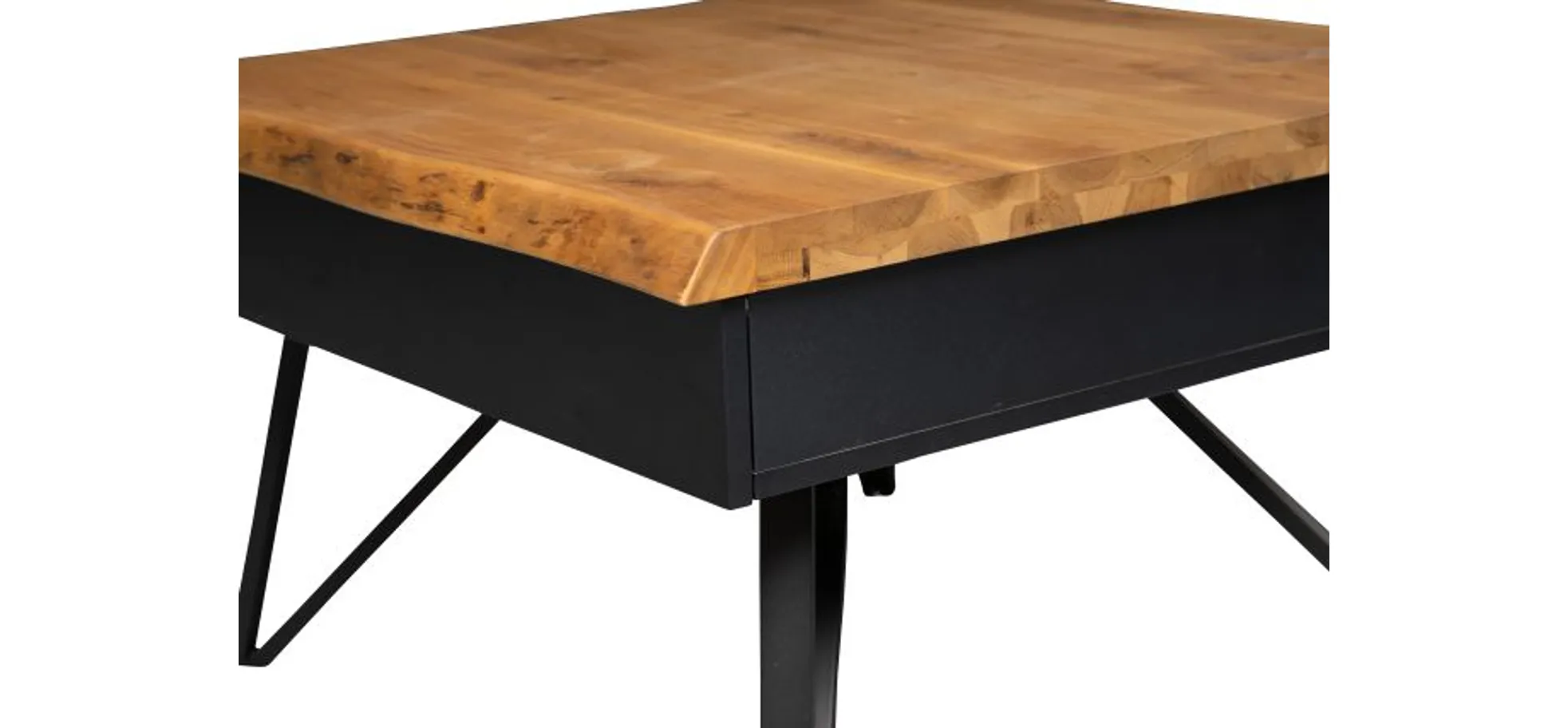 Couchtisch, Wildeiche, BHT 75x45x75 cm - Meira/Madline