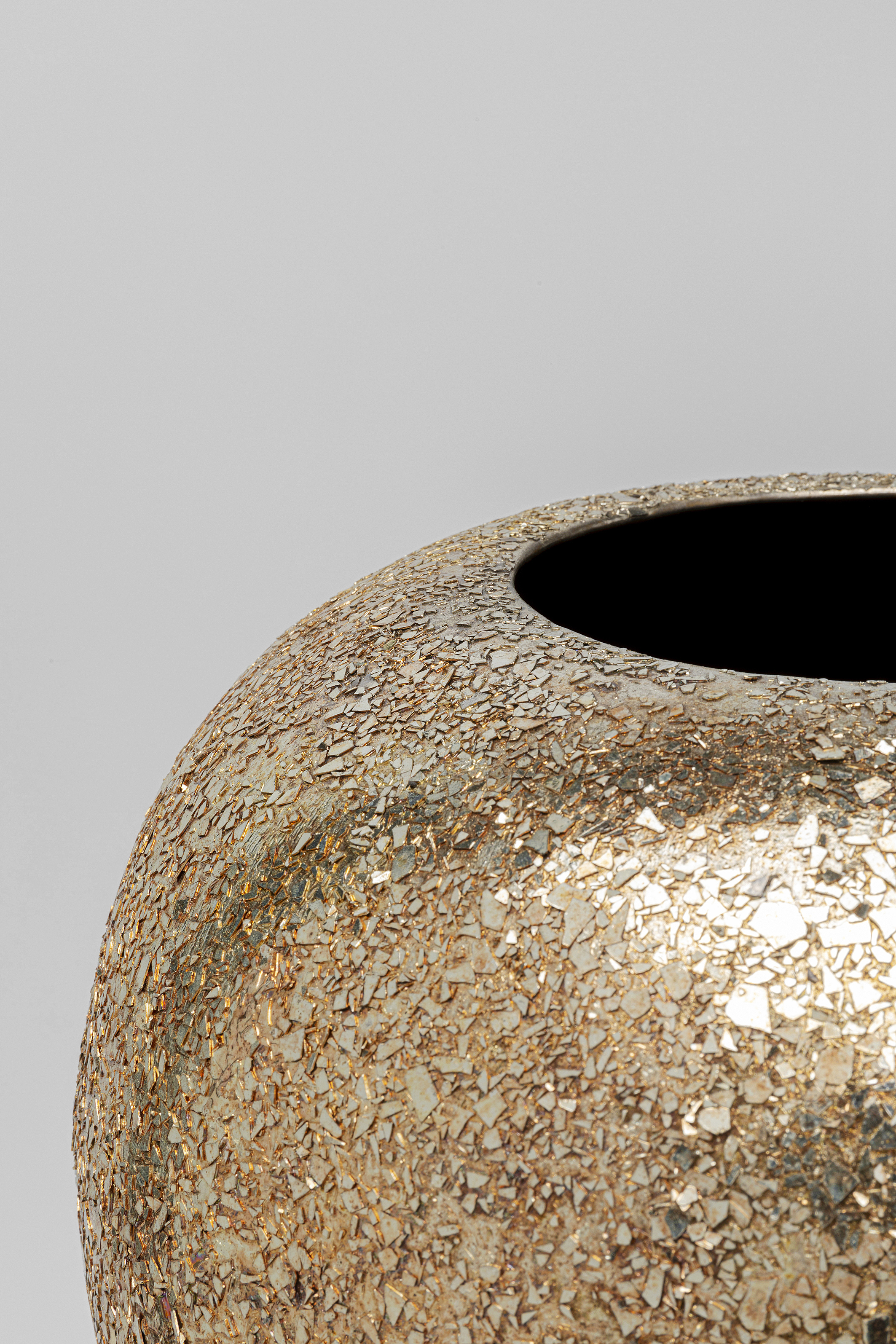 Vase Royal Gold, Glas Mosaik - Accessoires