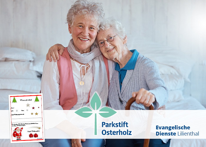 Wunschbaum • Wünsche Seniorenheim Parkstift Osterholz • Roter Zettel