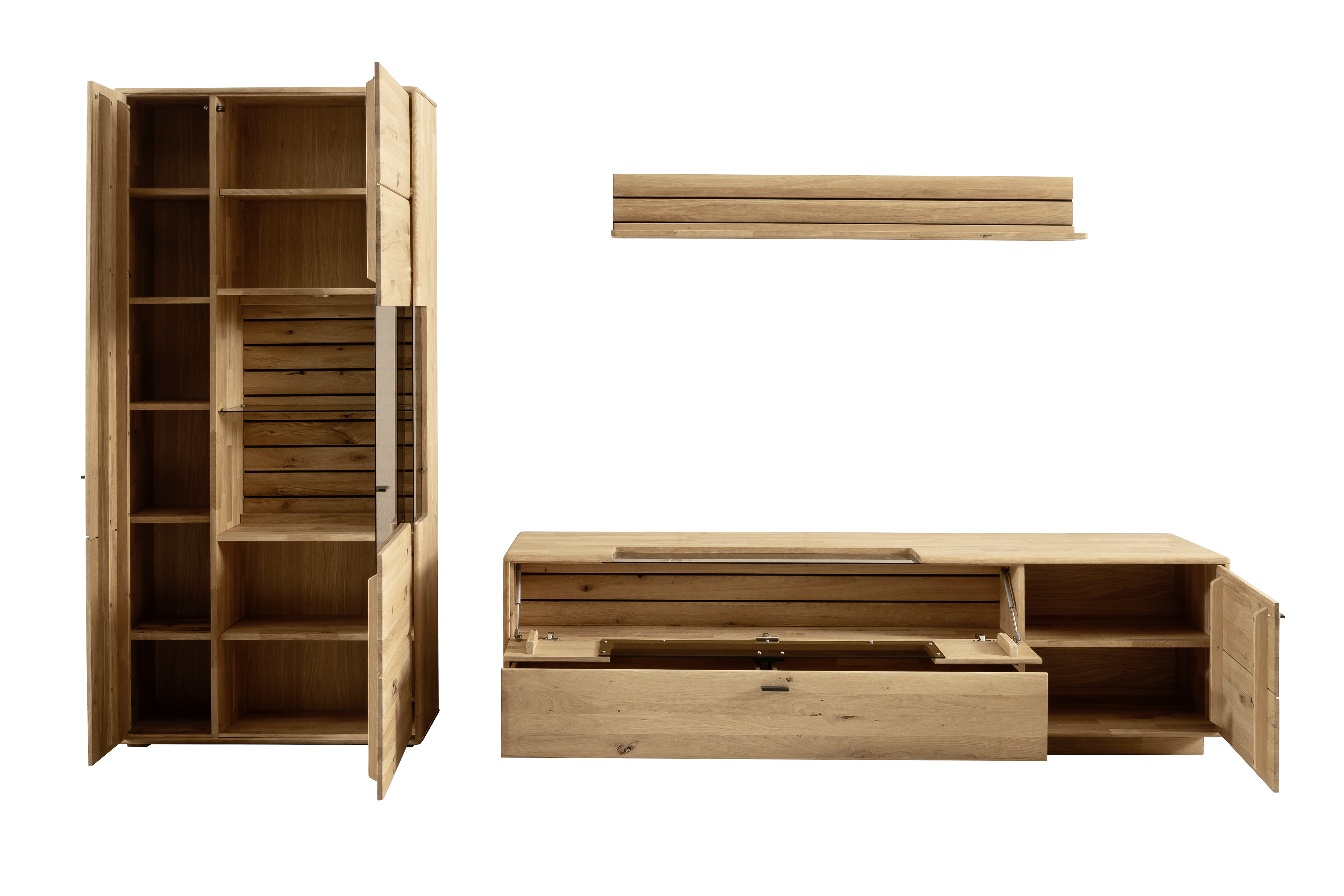 Anbauwand, Balkeneiche  - KS25 Trebi