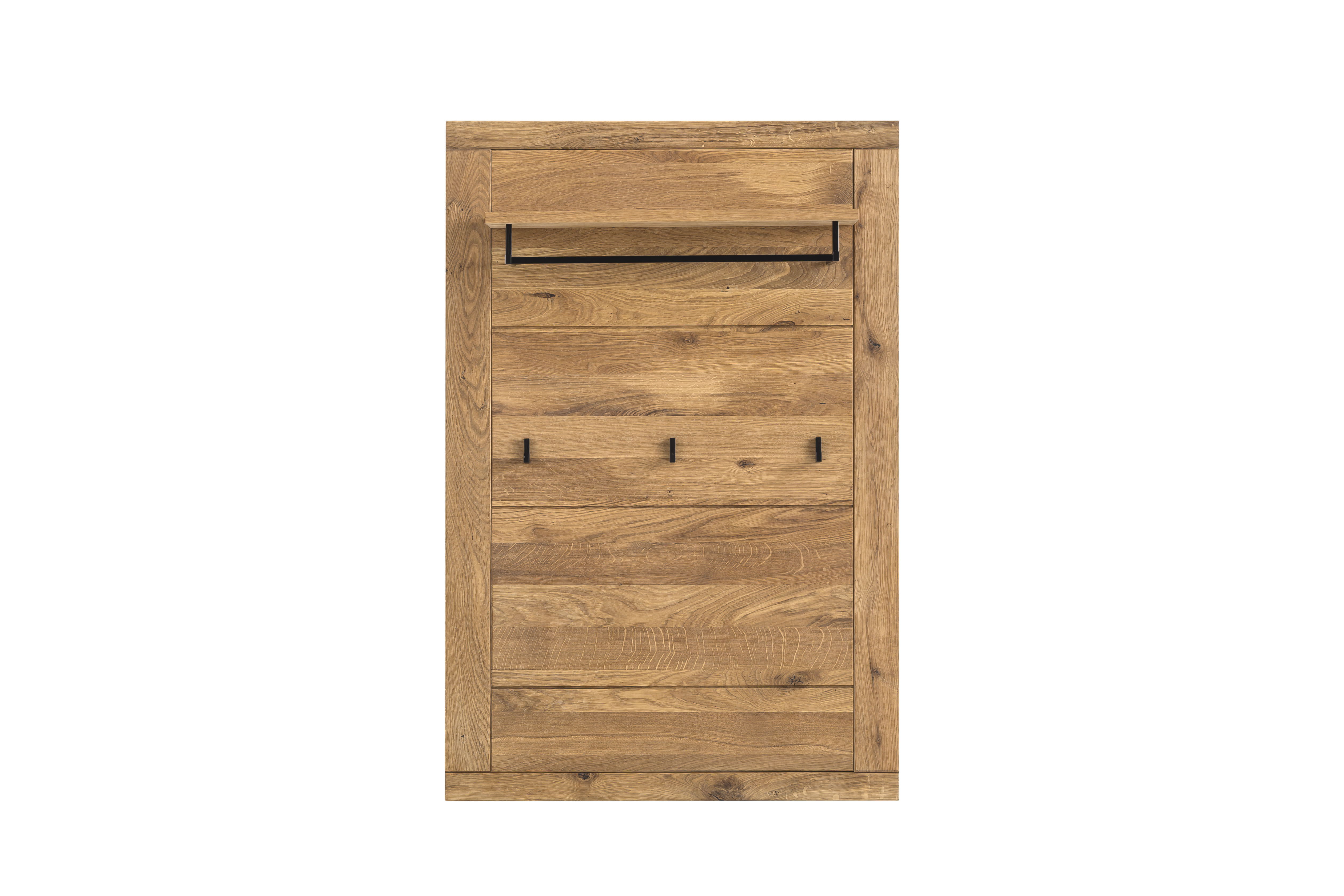 Garderobenpaneel, Eiche teilmassiv - Edma