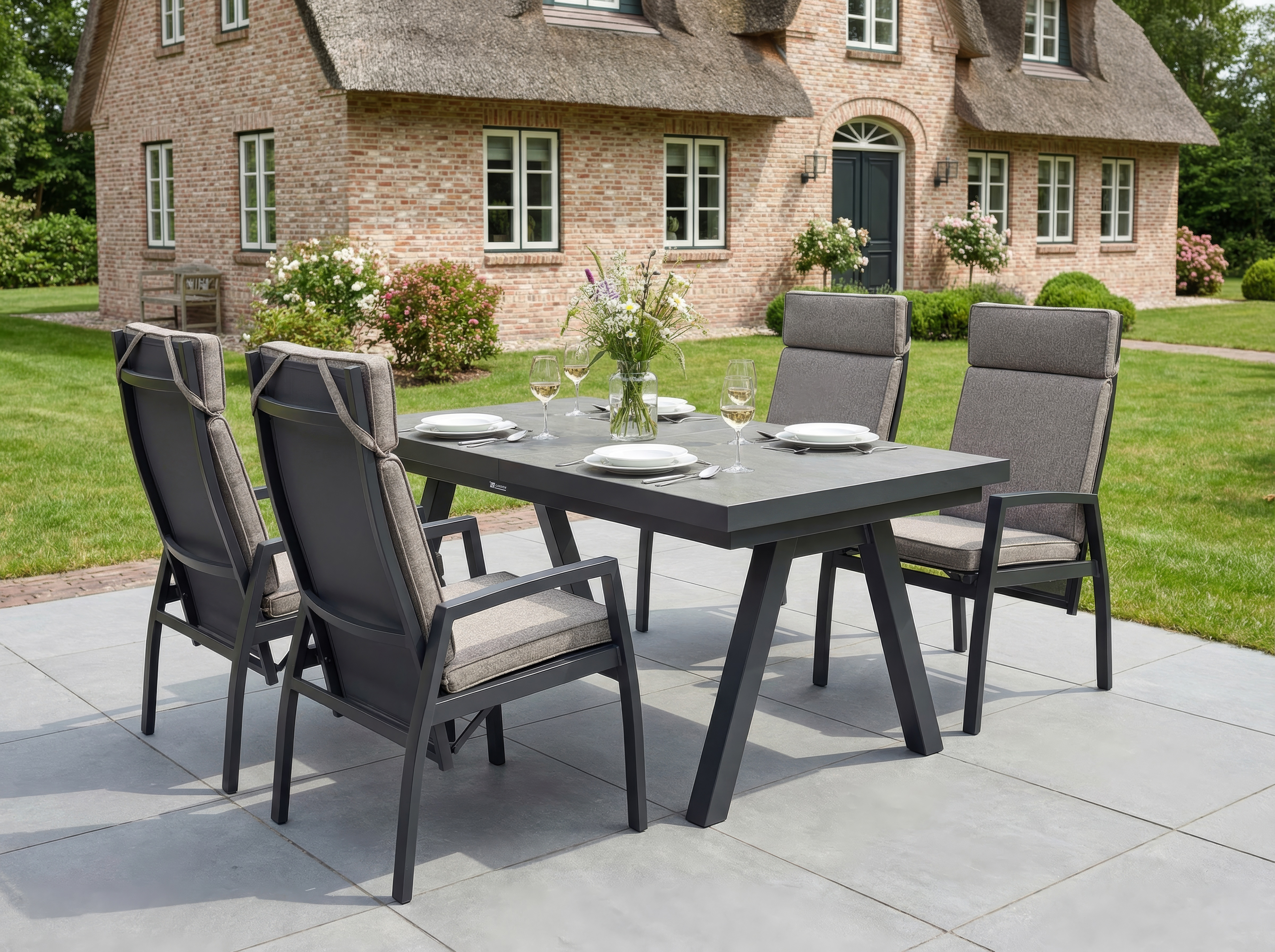 Sessel, Outdoor, inklusive Sitzpolster - Avena