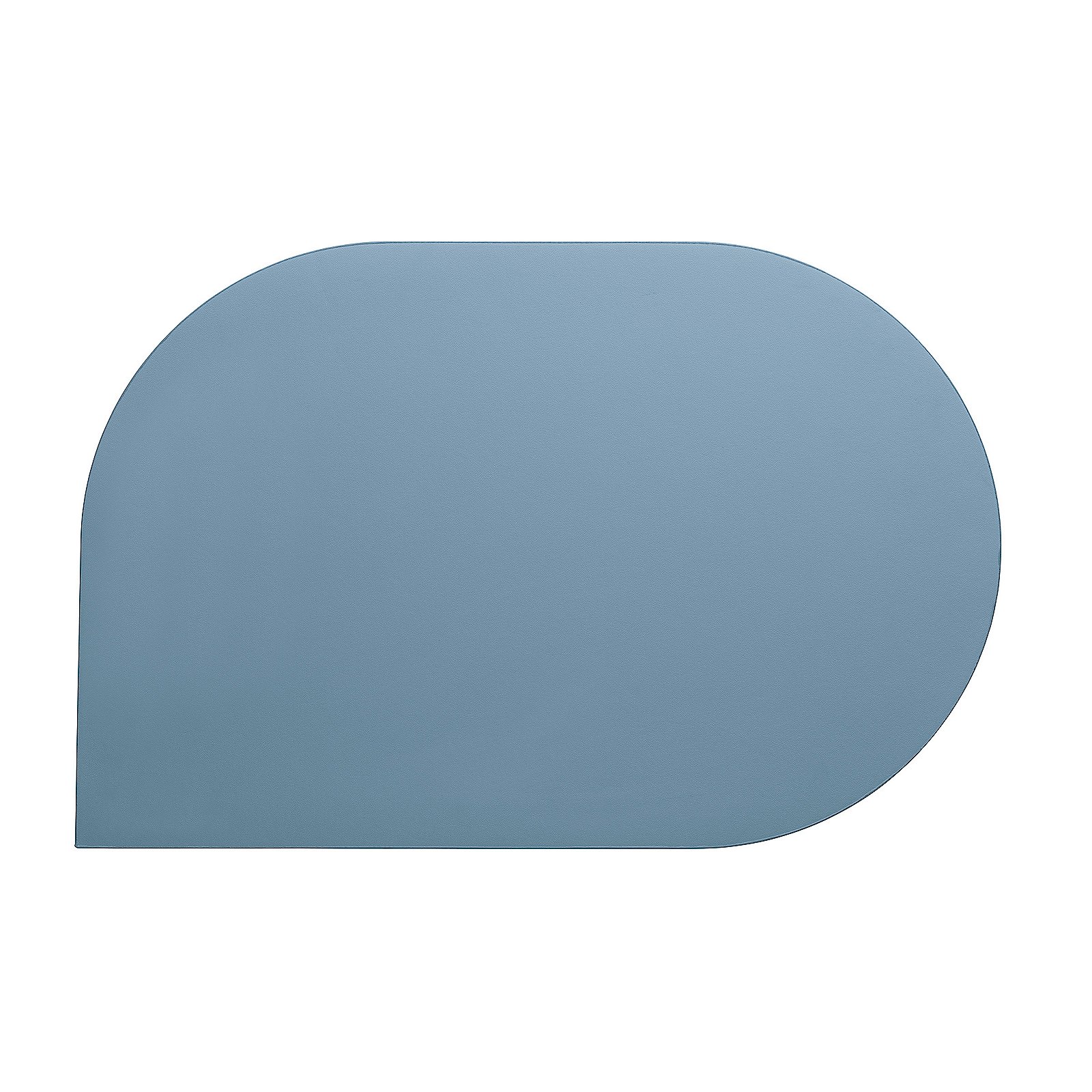 Tischset Edel 45x30cm - pu-leder, rauchblau