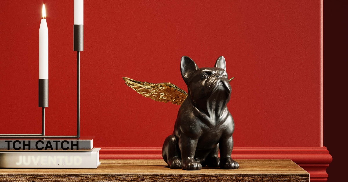 Deko Figur, Hund - Accessoires