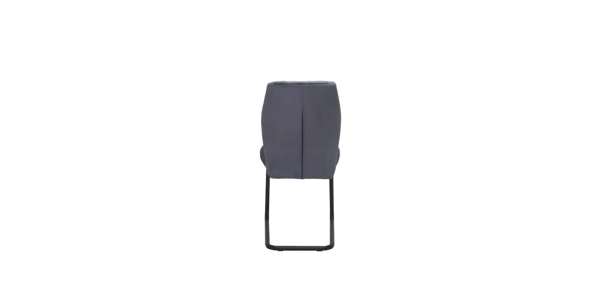 Schwingstuhl, Samtvelvet Dunkelgrau - MyStyle 4012