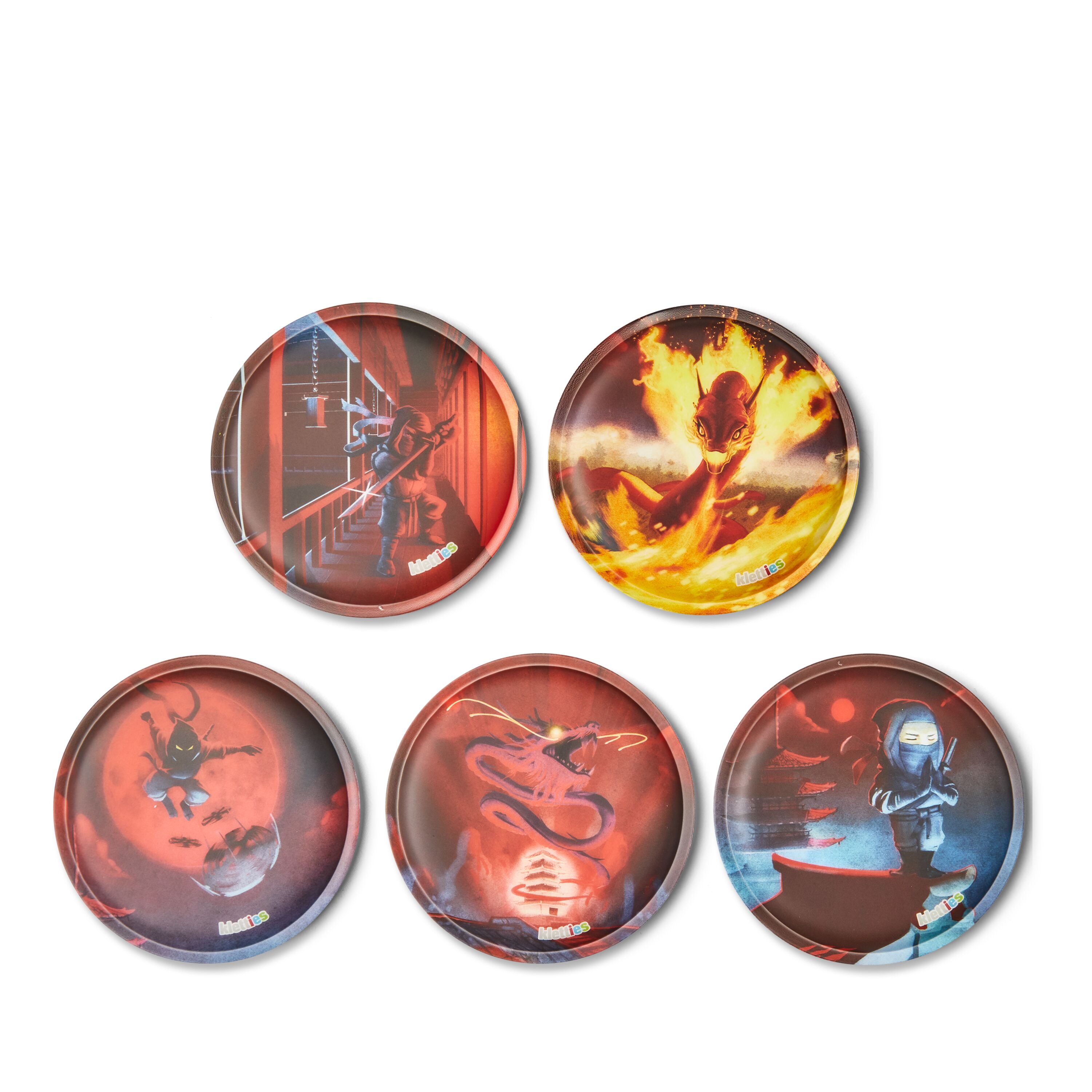Klettiesset 5-Tlg. - ergobag, Feuerdrache