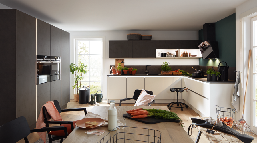 Wir schlagen jeden Küchenpreis • Bild einer Nolte Küche Modell Portland