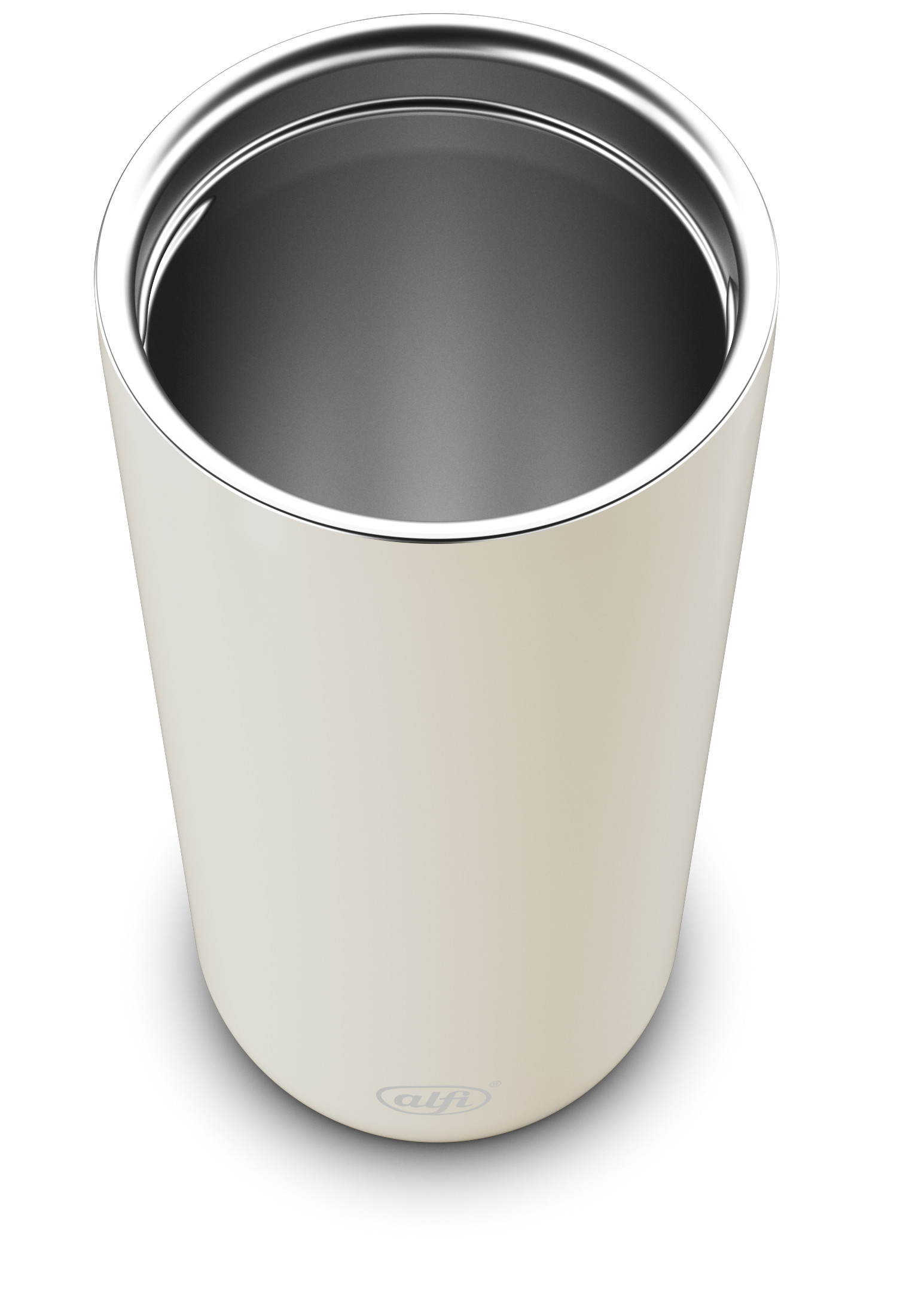 Isolier-Trinkbecher, ca. 0,4l, beige - ISO Coffee Mug