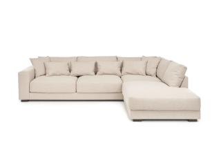 Ecksofa Hailey, Stoff beige - Hailey
