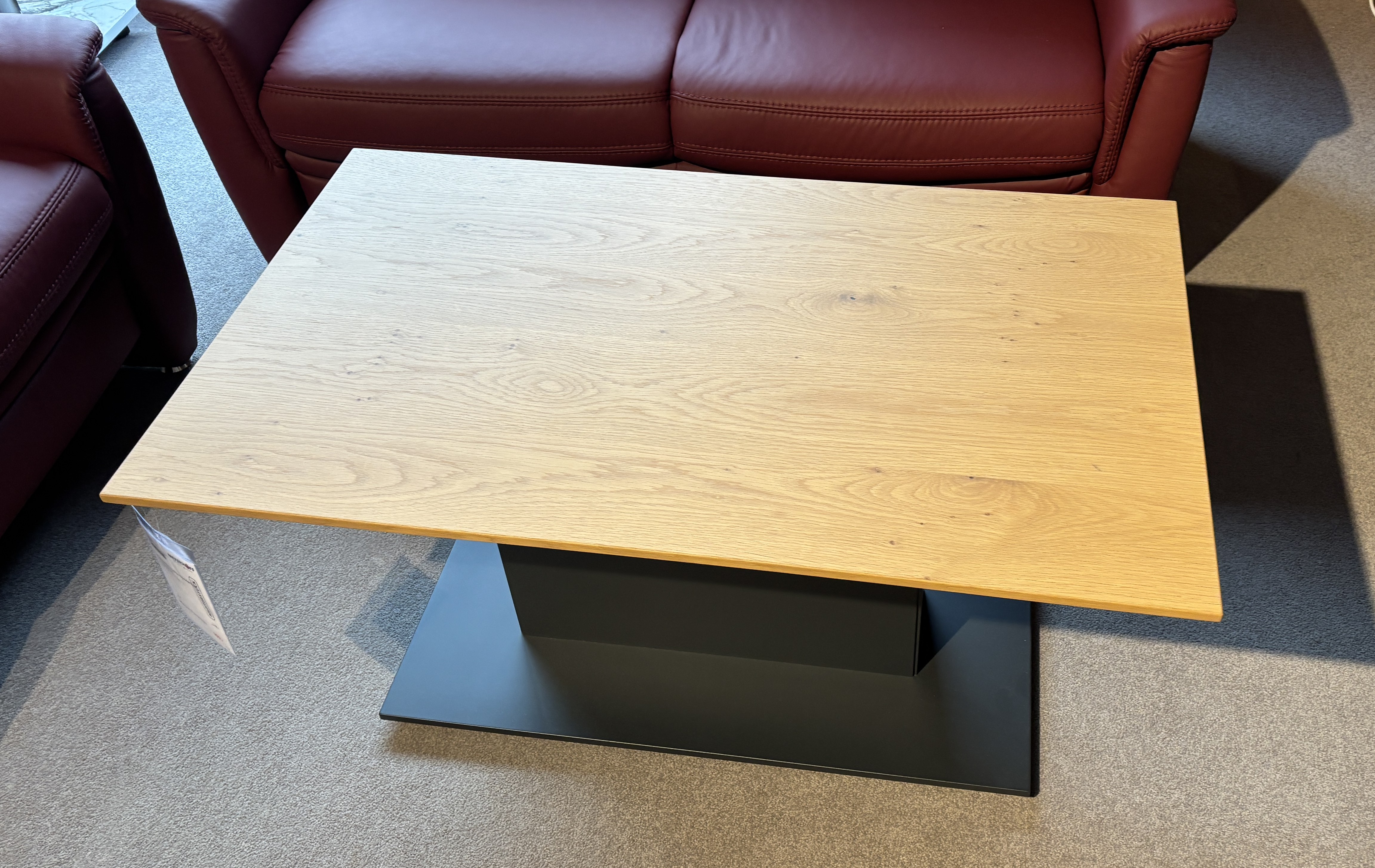 Couchtisch, höhenverstellbar, Eiche - COUCHTISCHE