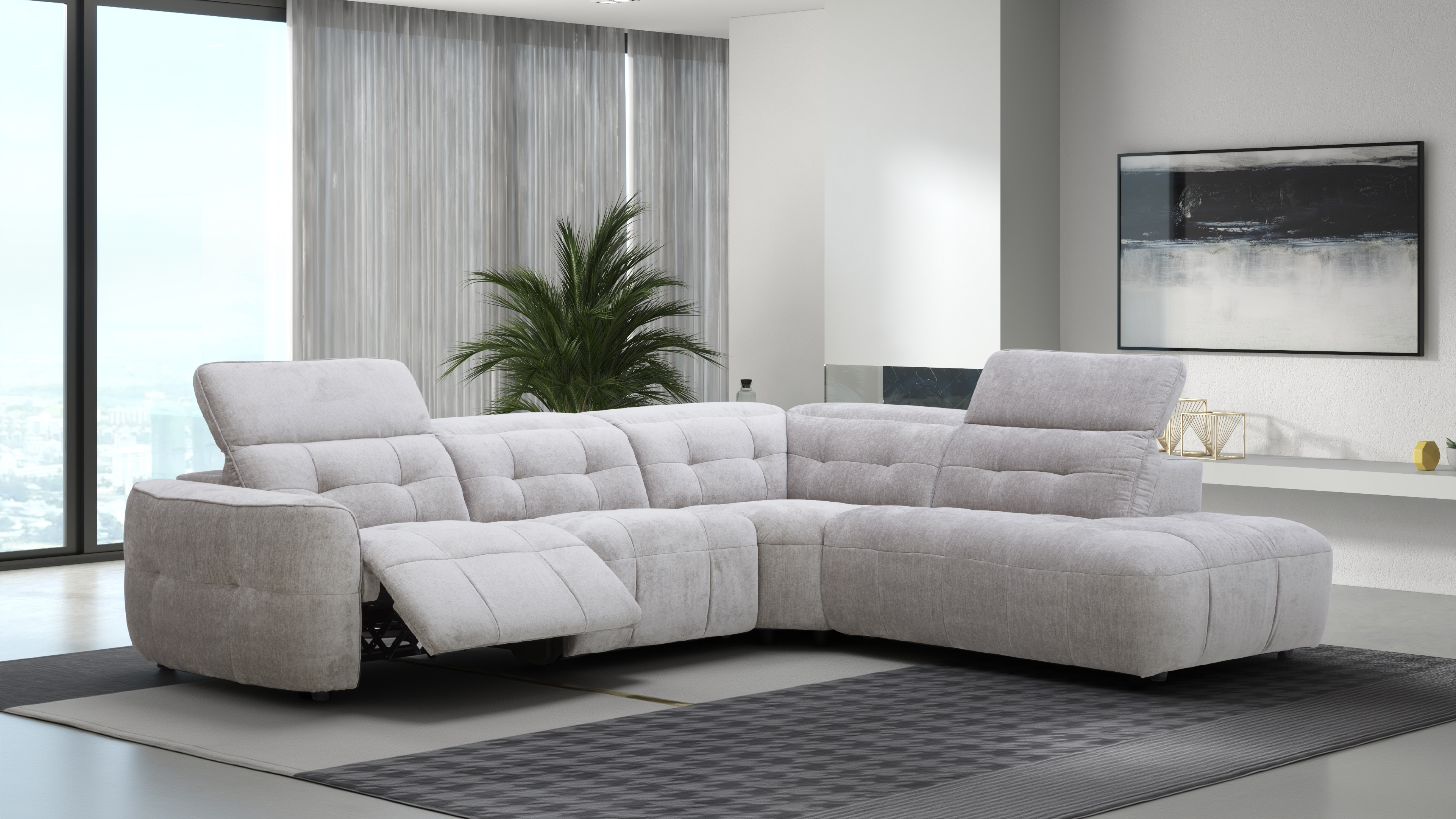 Großes Ecksofa - MyStyle 2198