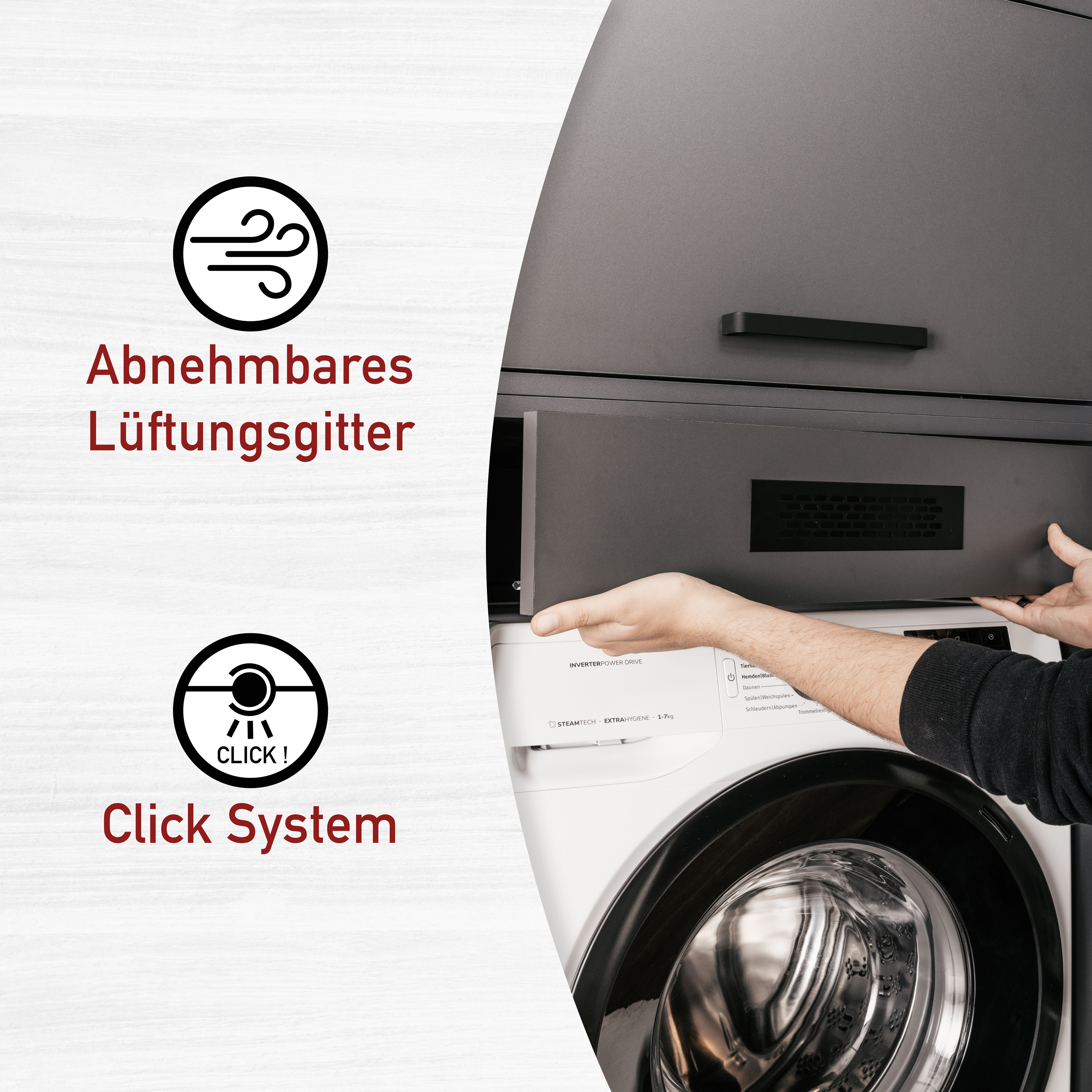 Geräteschrank, Anthrazit - MyStyle 9005