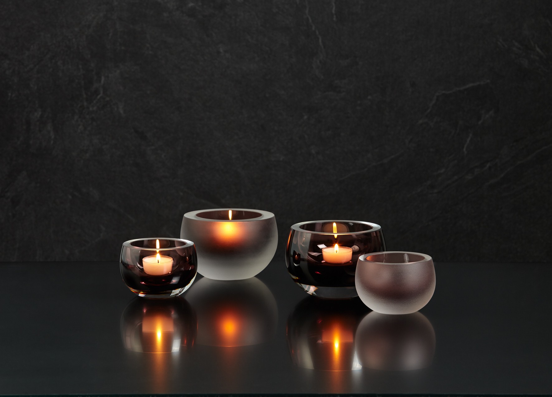 Tischlicht Olson purple 9,5 Ø 6,5h