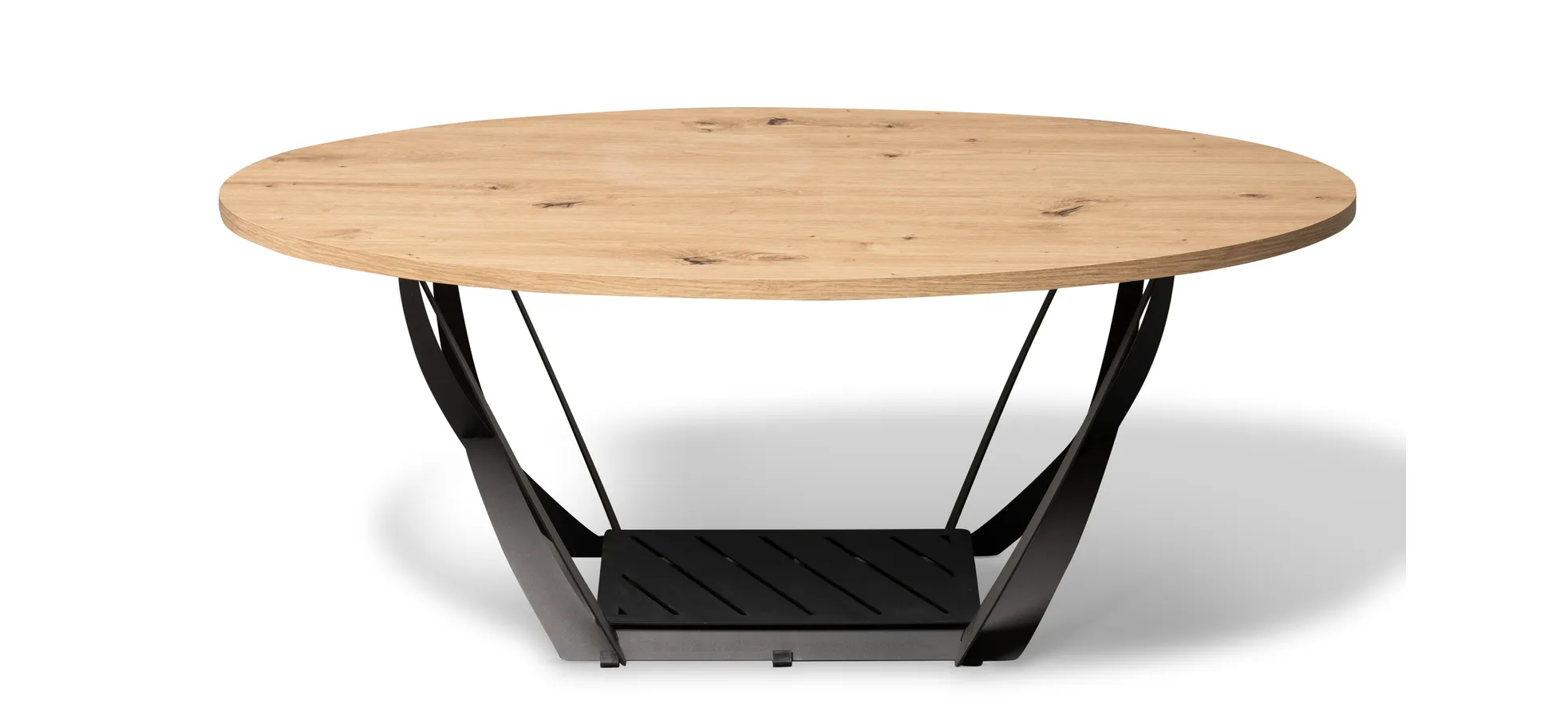 Couchtisch, Dekor Artisaneiche, 100 cm breit - Mirja