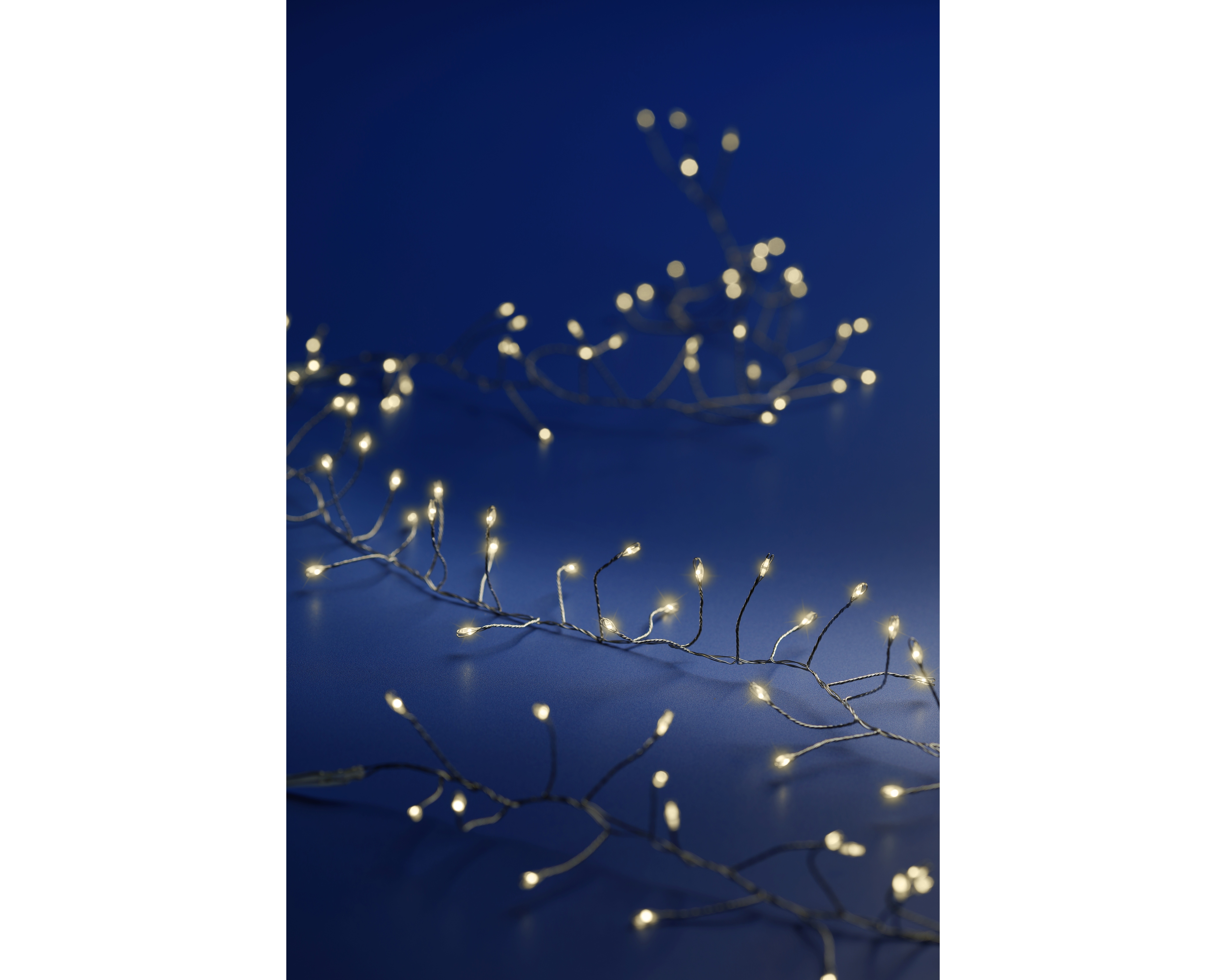 LED Compact Beleuchtung PVC - silber, 120cm-100L