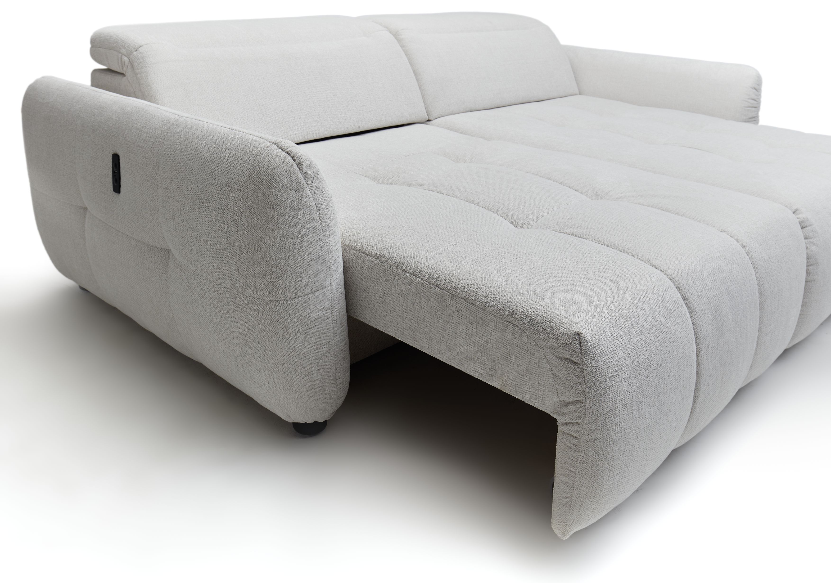 Ecksofa, Sofa, elektrisch verstellbar - Jaimie