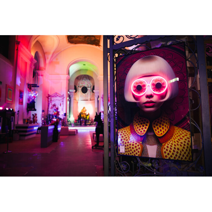 Gerahmtes Bild, LED Fancy Blonde Lady - Bilder 