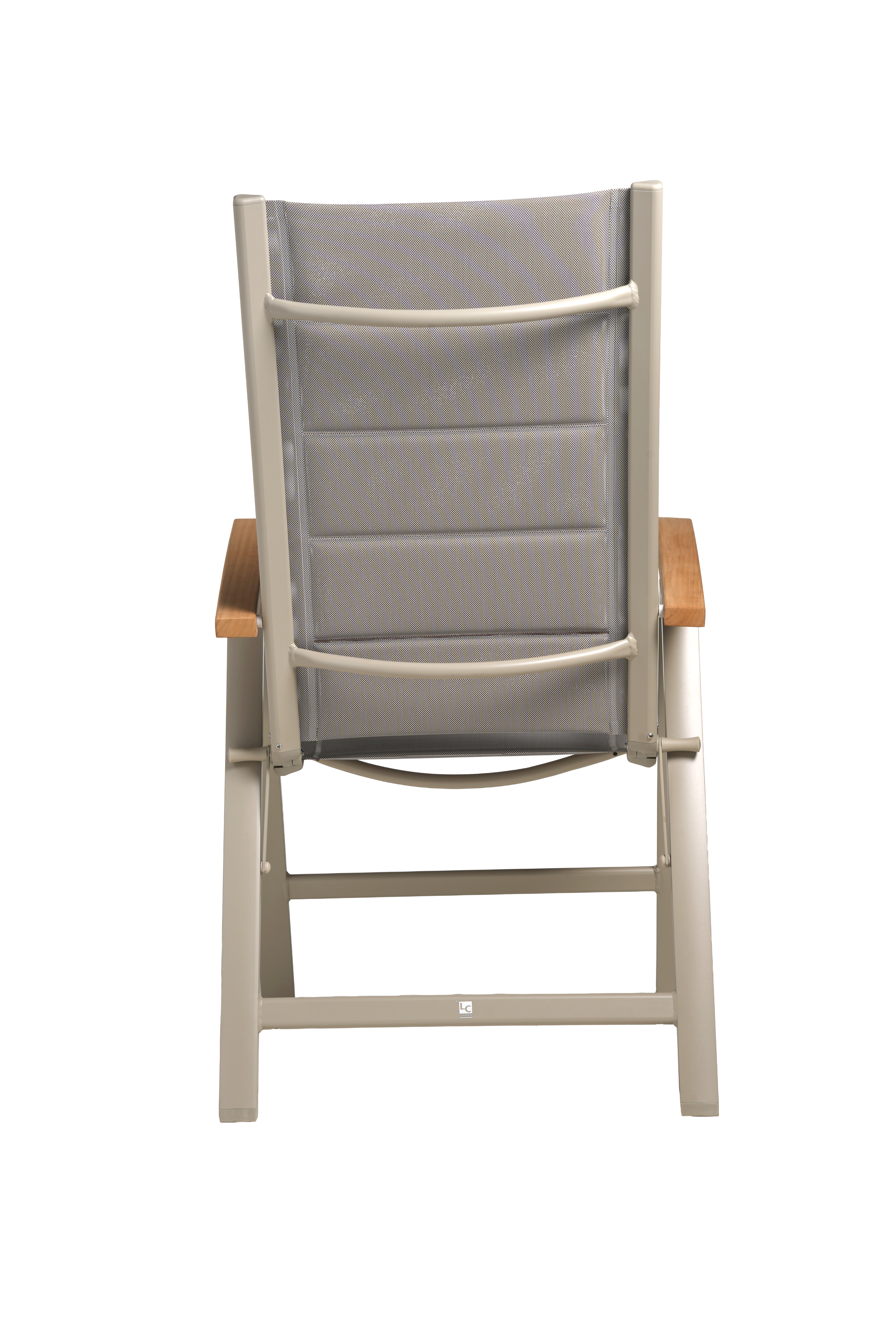 Klappsessel, Aluminium und Teak  - Unicamo