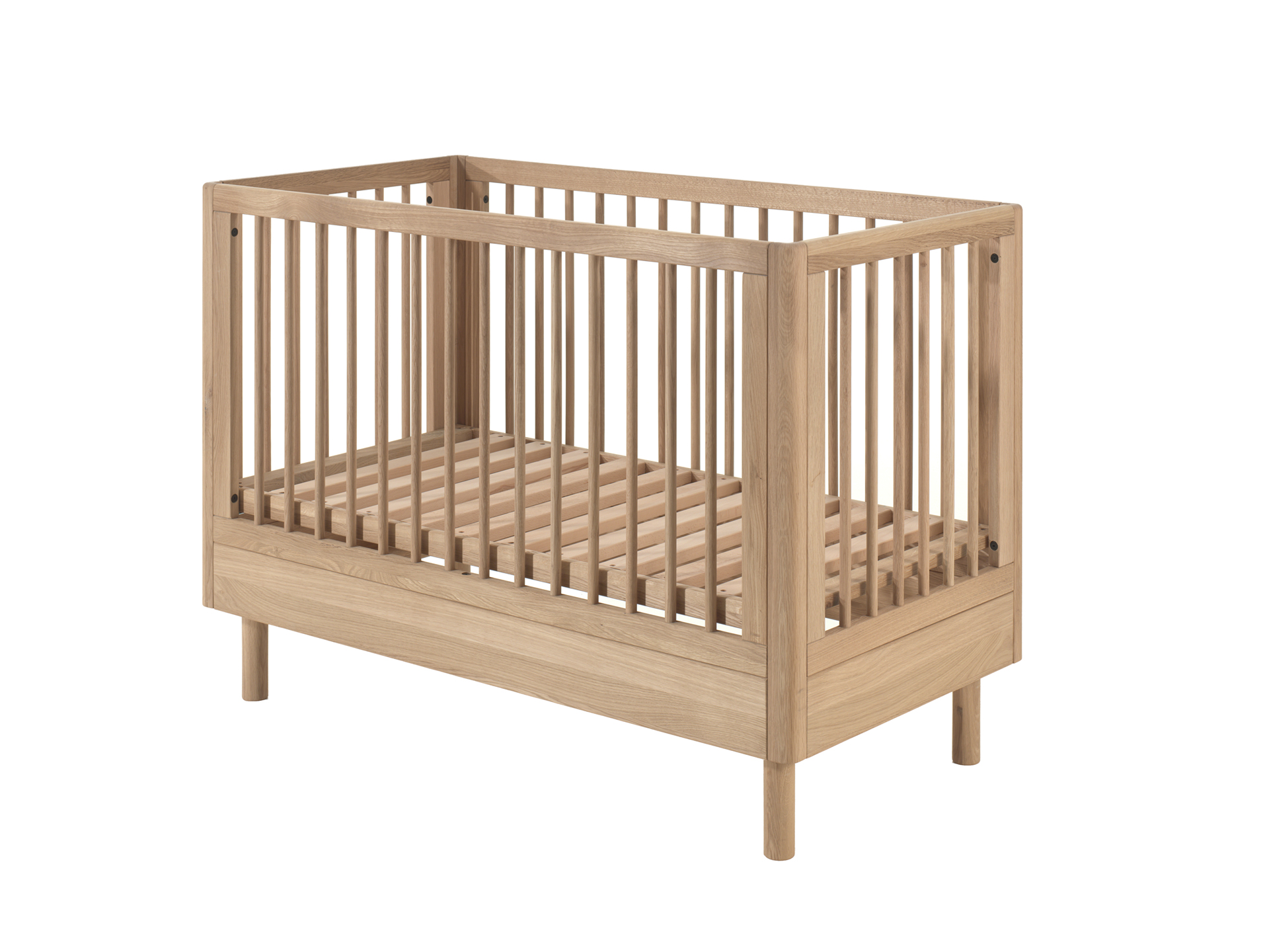 Babybett 60x120 cm - Forrest Oak