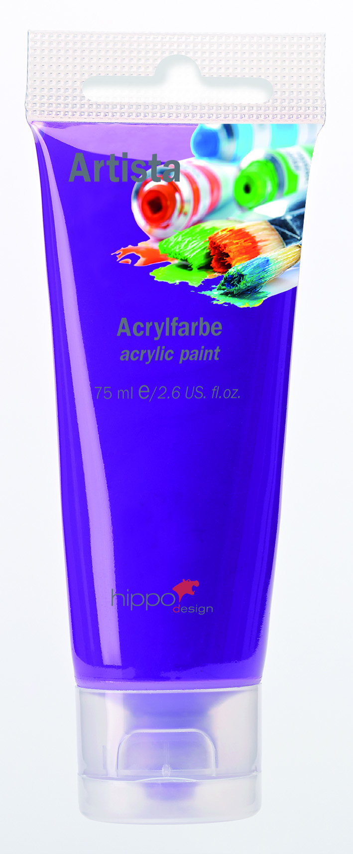 Acrylfarbe - violett, 75 ml