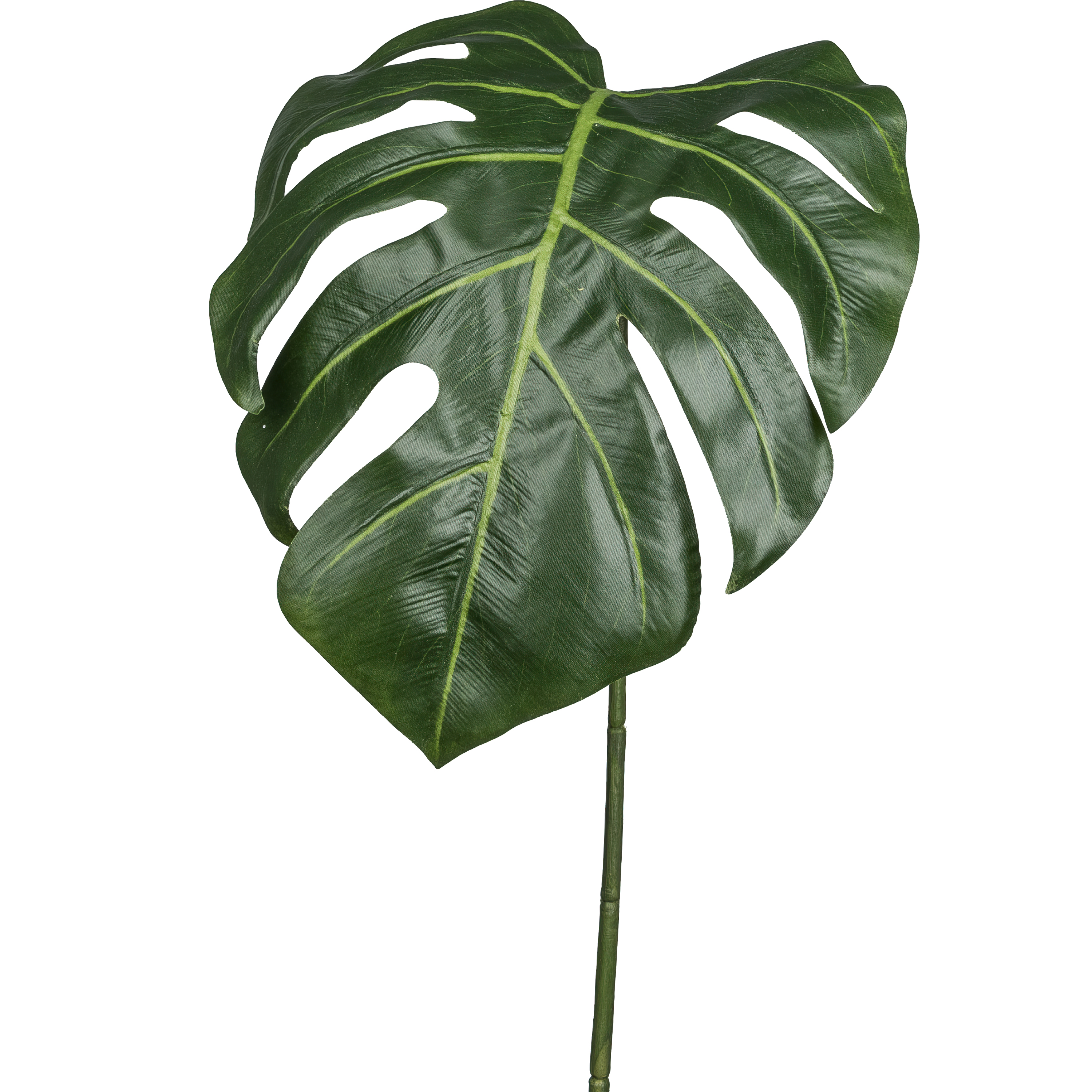 Kunstphilodendron - Splitphiloblatt, 78cm, grün