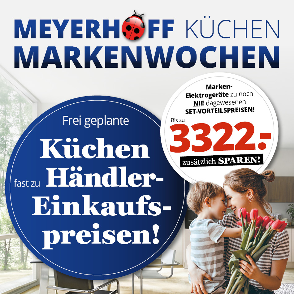 Küchen-Markenwochen • Küchen fast zu Händlereinkaufspreisen + Elektrogeräte Sets zu Vorteilspreisen