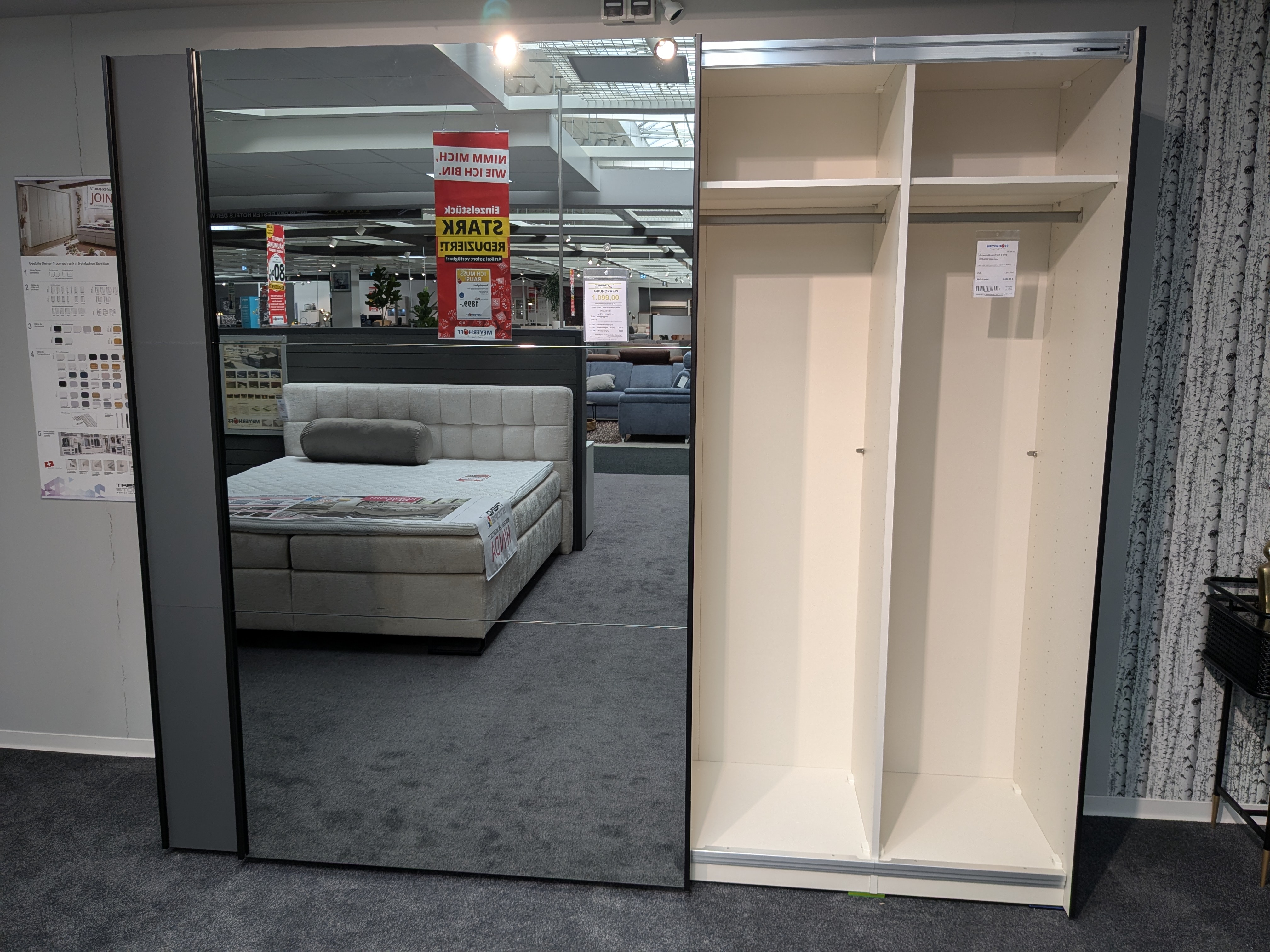 Schwebetürenschrank, 2-türig - Join-It