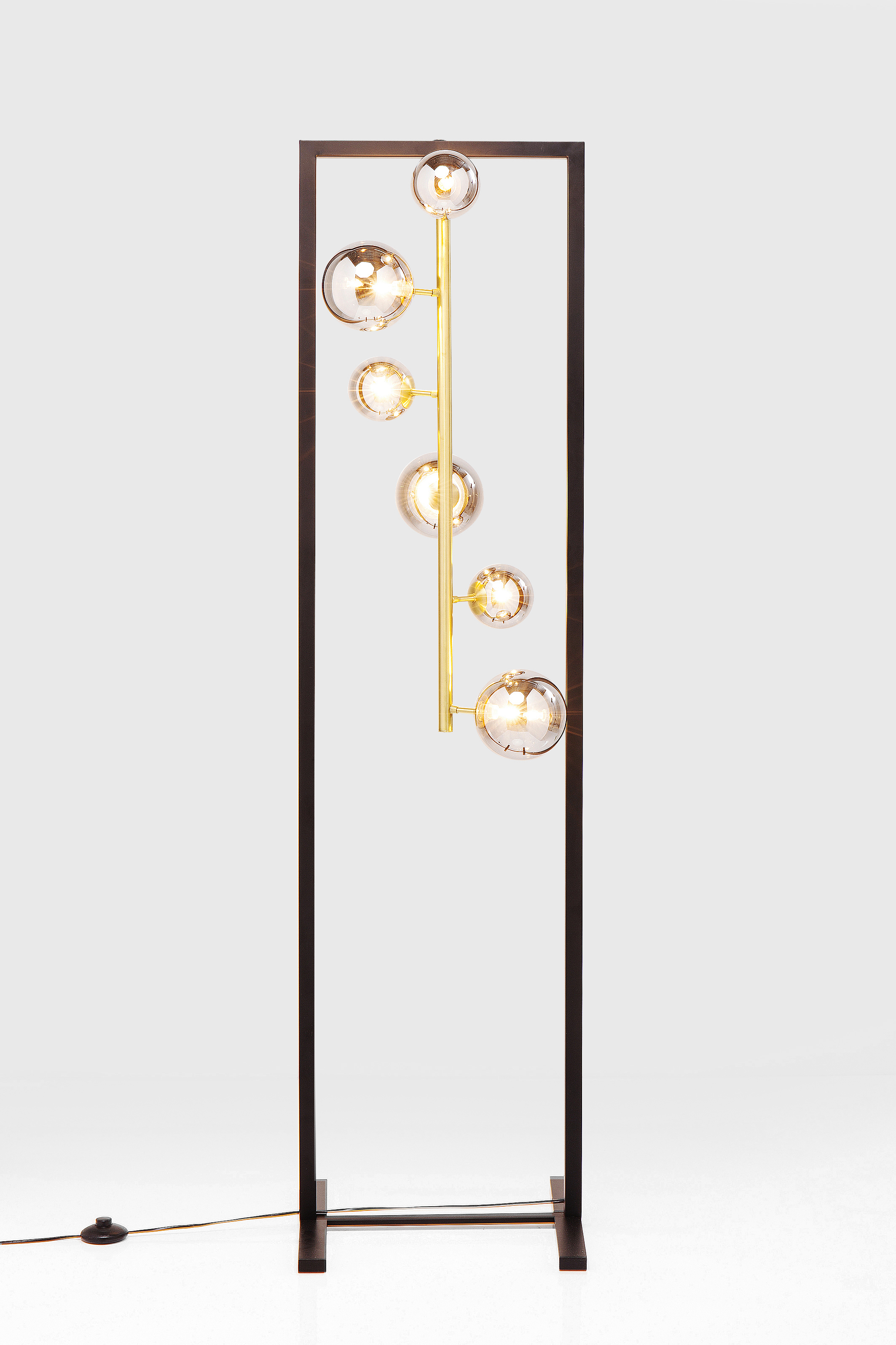 Stehleuchte Balloon Cube - Gold