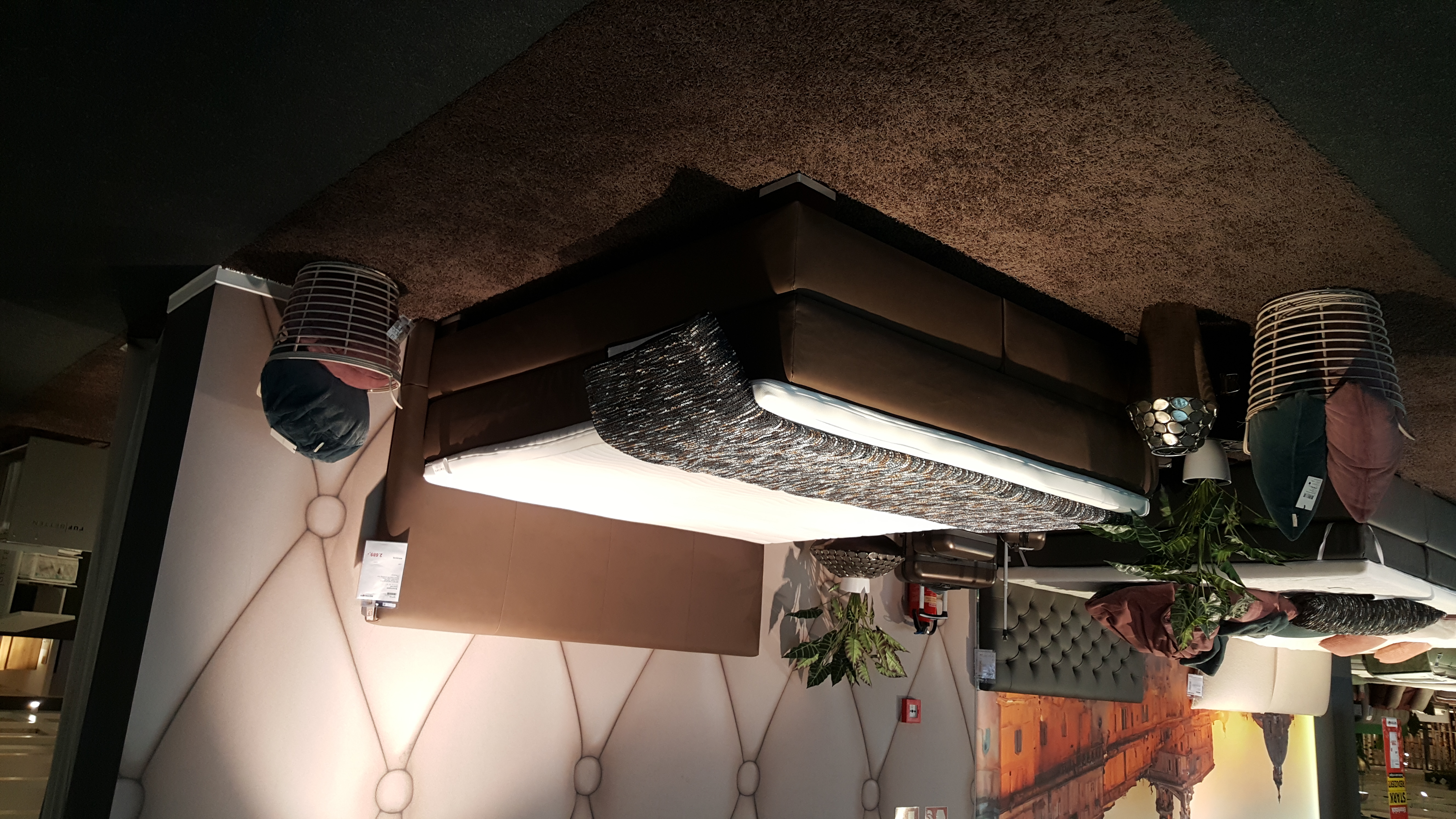 Boxspringbett, nougat - MyStyle 3035