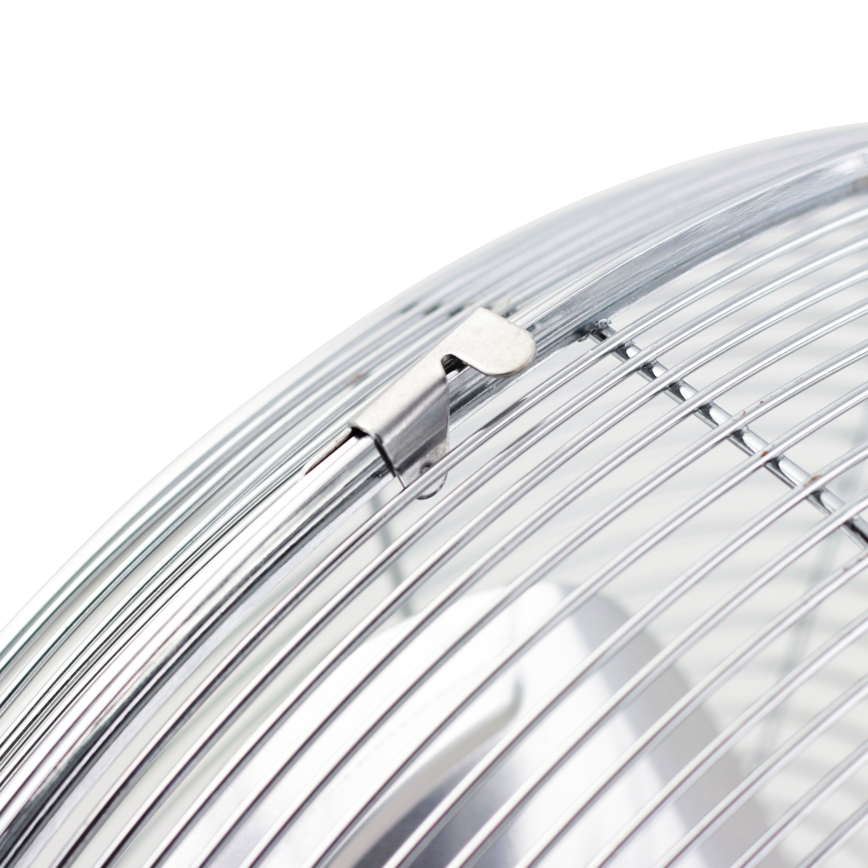 Boden-Ventilator, verchromt, ca. Ø 45 cm - 80 Watt