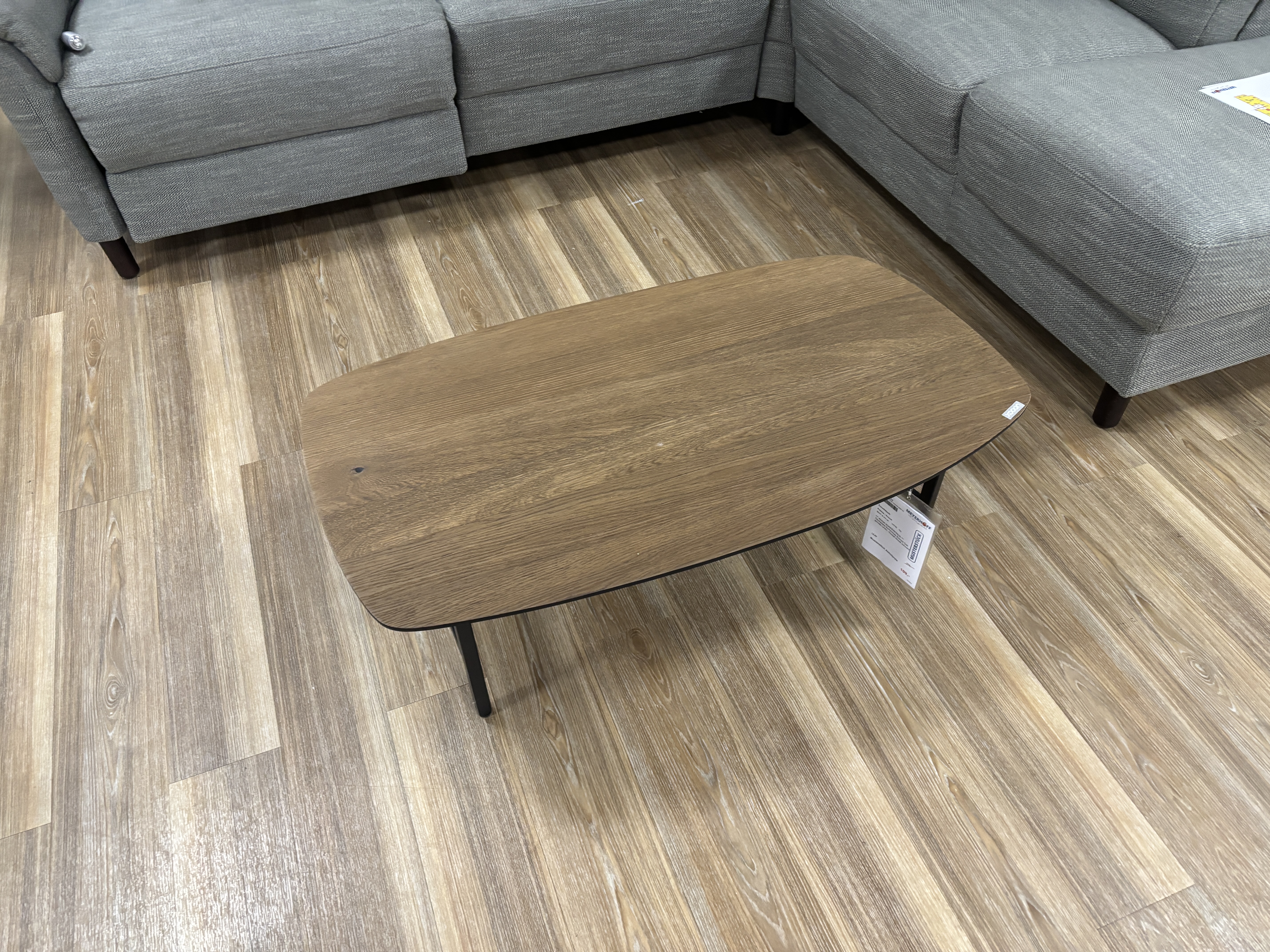 Couchtisch, Eichenholz Burned Oak - Fresno - Xooon