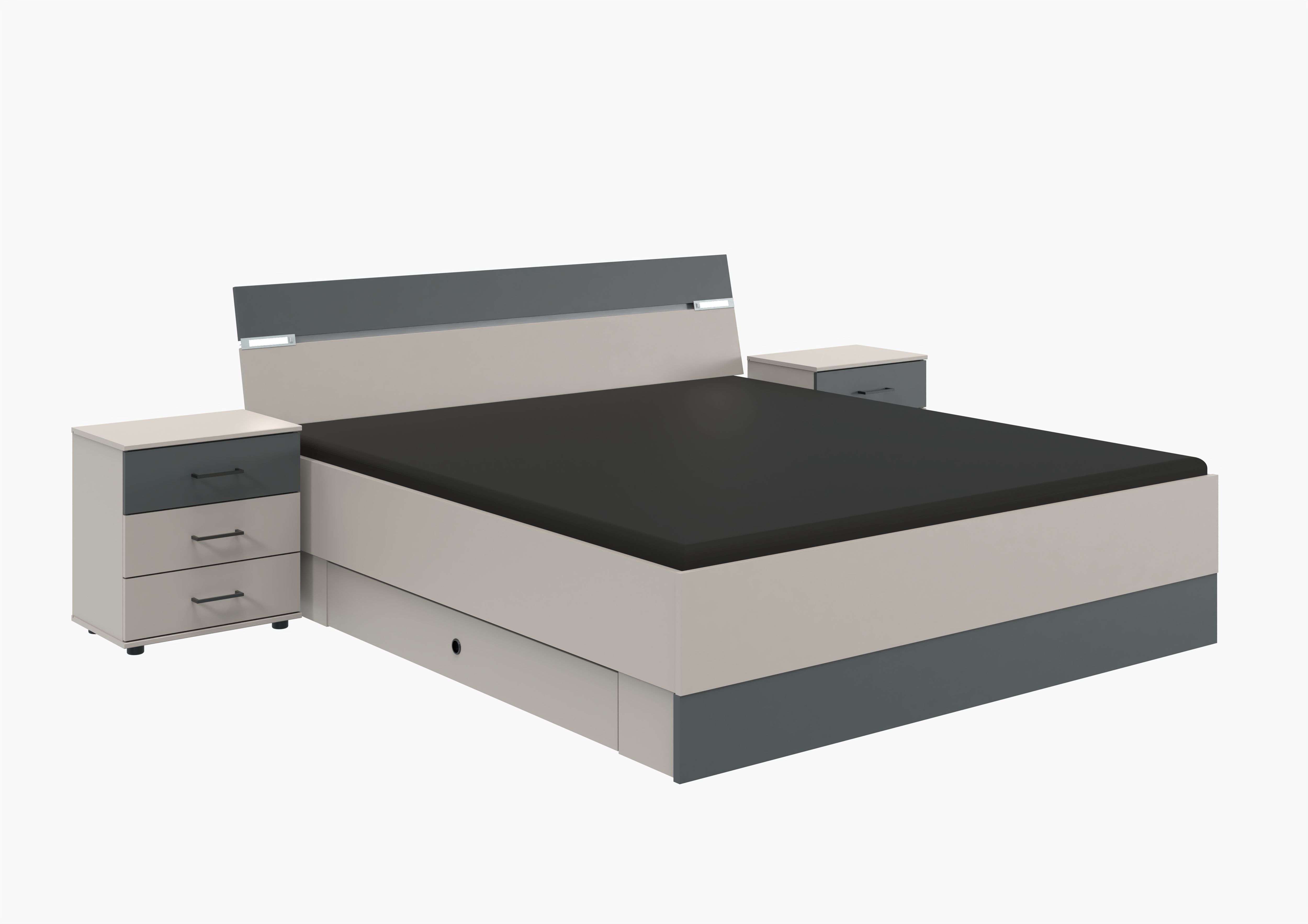 Bettkombination, saharagrau - MyStyle 3074
