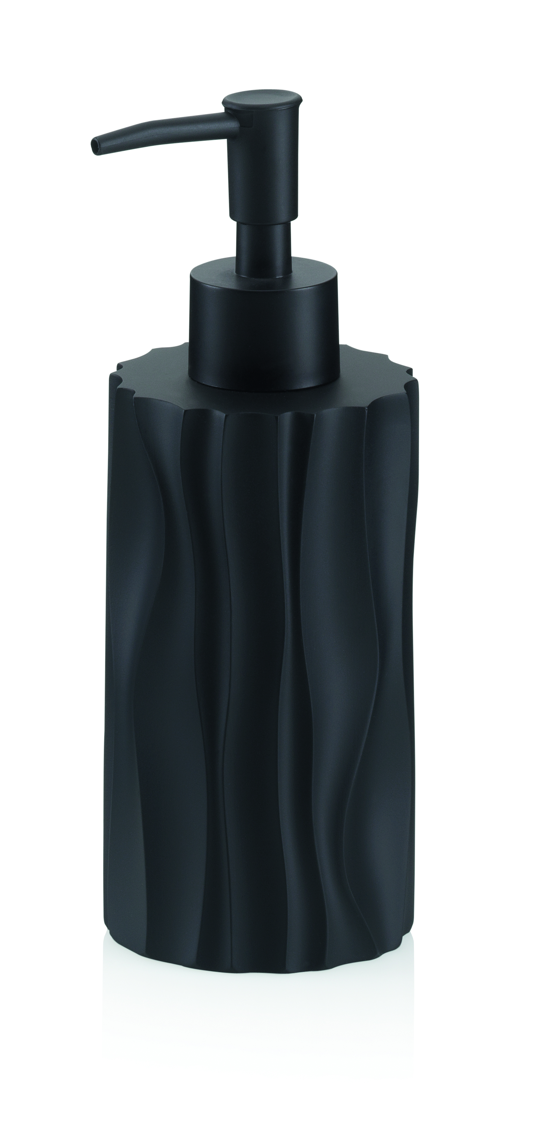 Seifenspender Merida - Kunststoff, schwarz, 200ml