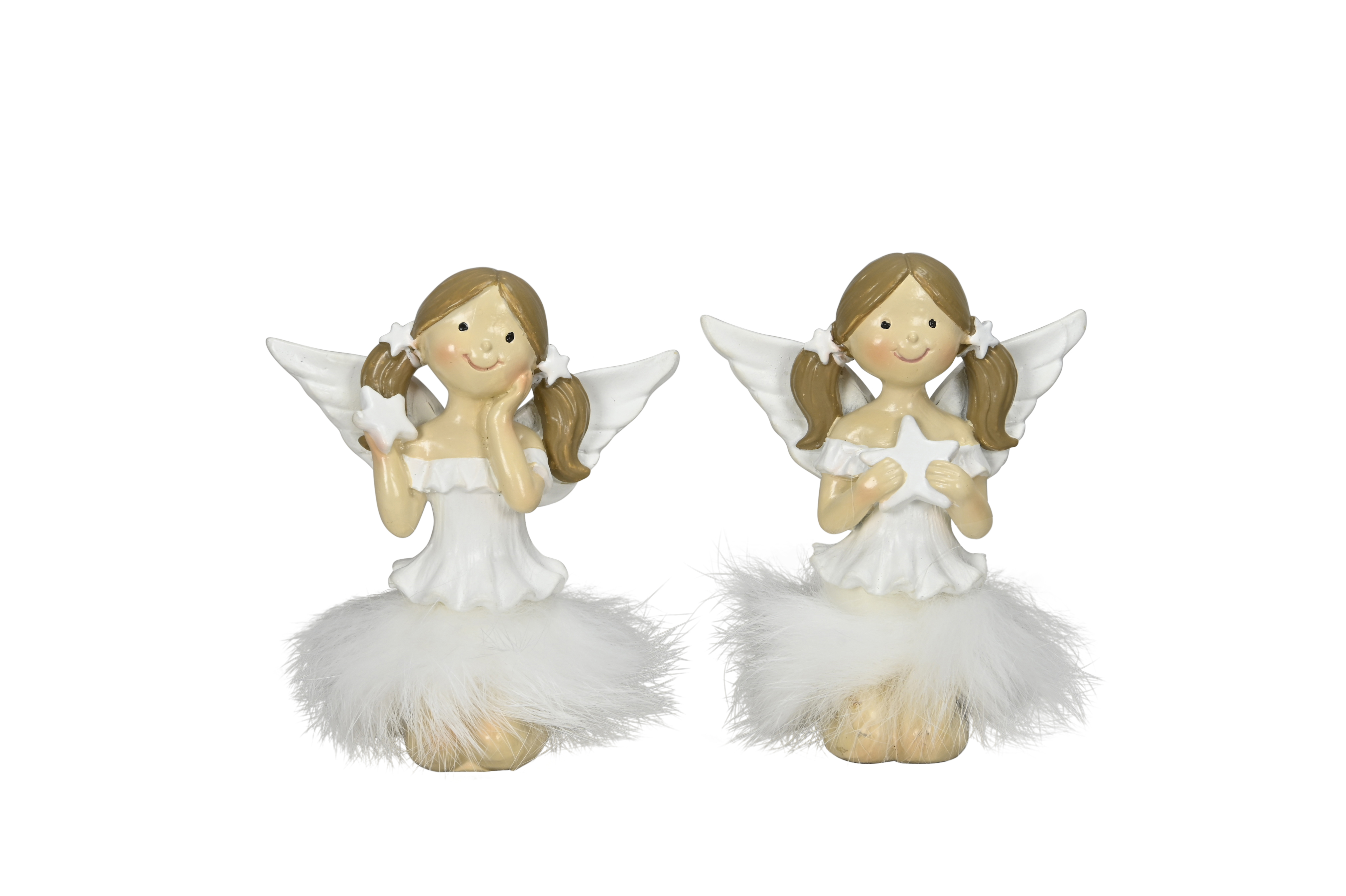 Engel - weiß, 8cm, sortiert
