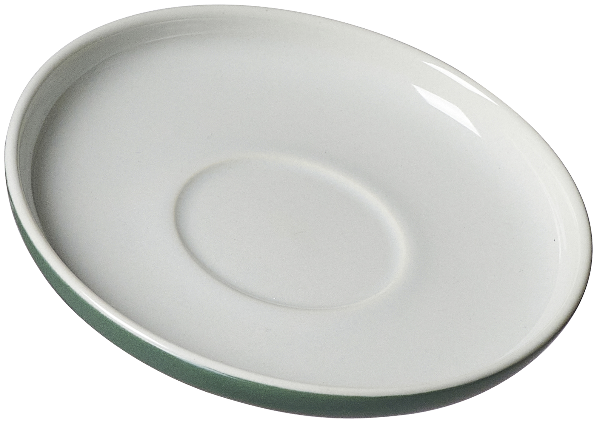 Espresso-Untertasse Jasper Grün 10,5 cm - Steinzeug, spülmaschinenfest, rund, grün