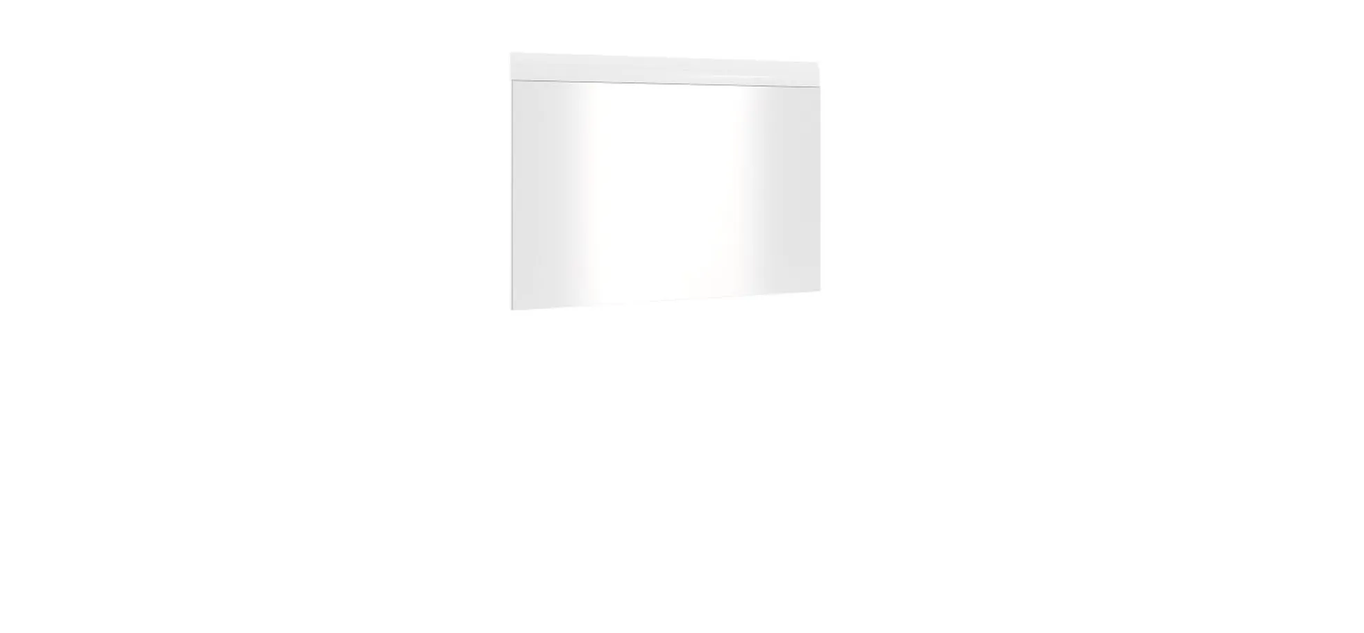 Spiegel, MDF weiß hochglanz - Werena