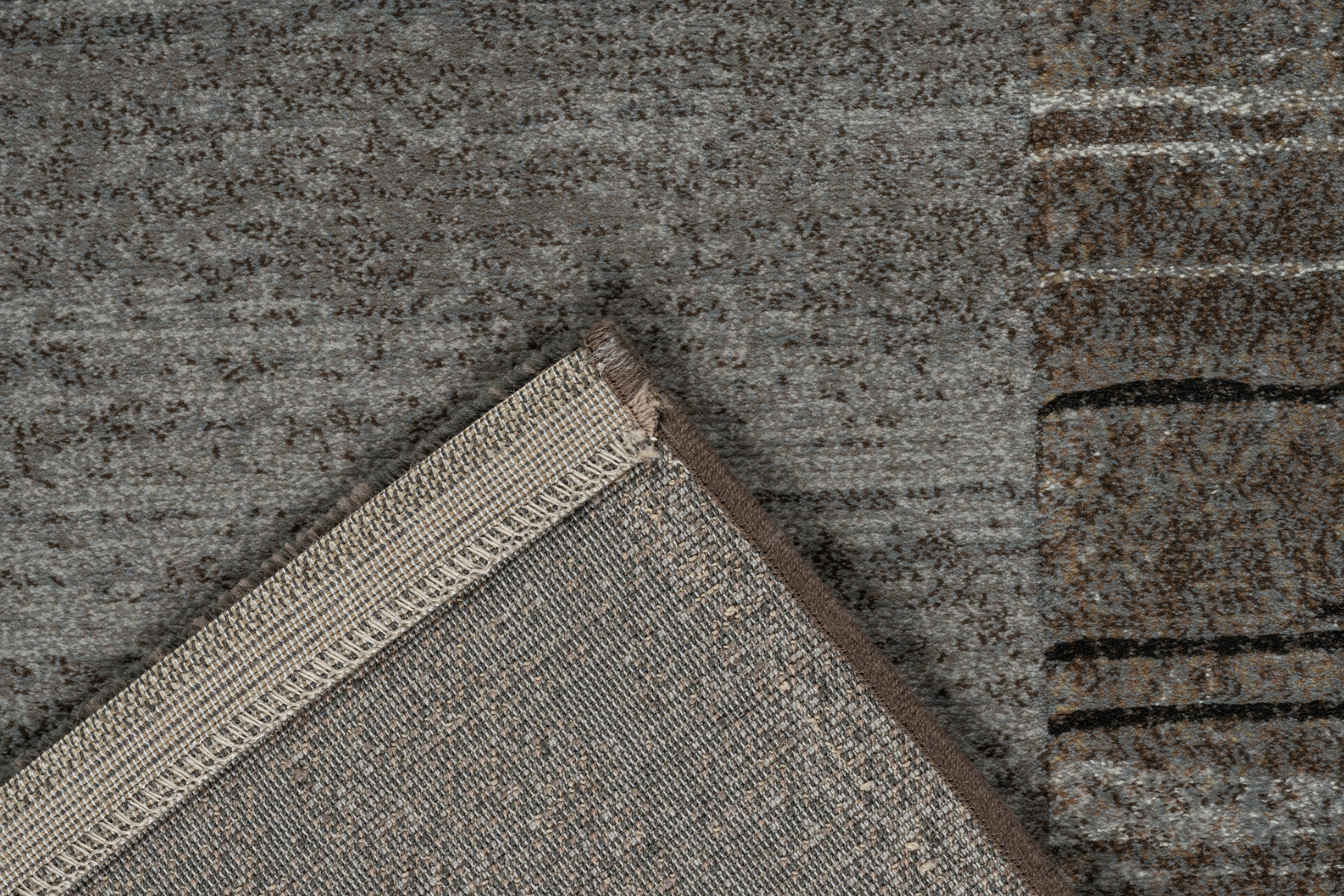 Webteppich, grau-braun, 200x290 cm - Rargentum Webteppich, grau-braun, 200x290 cm - Rargentum