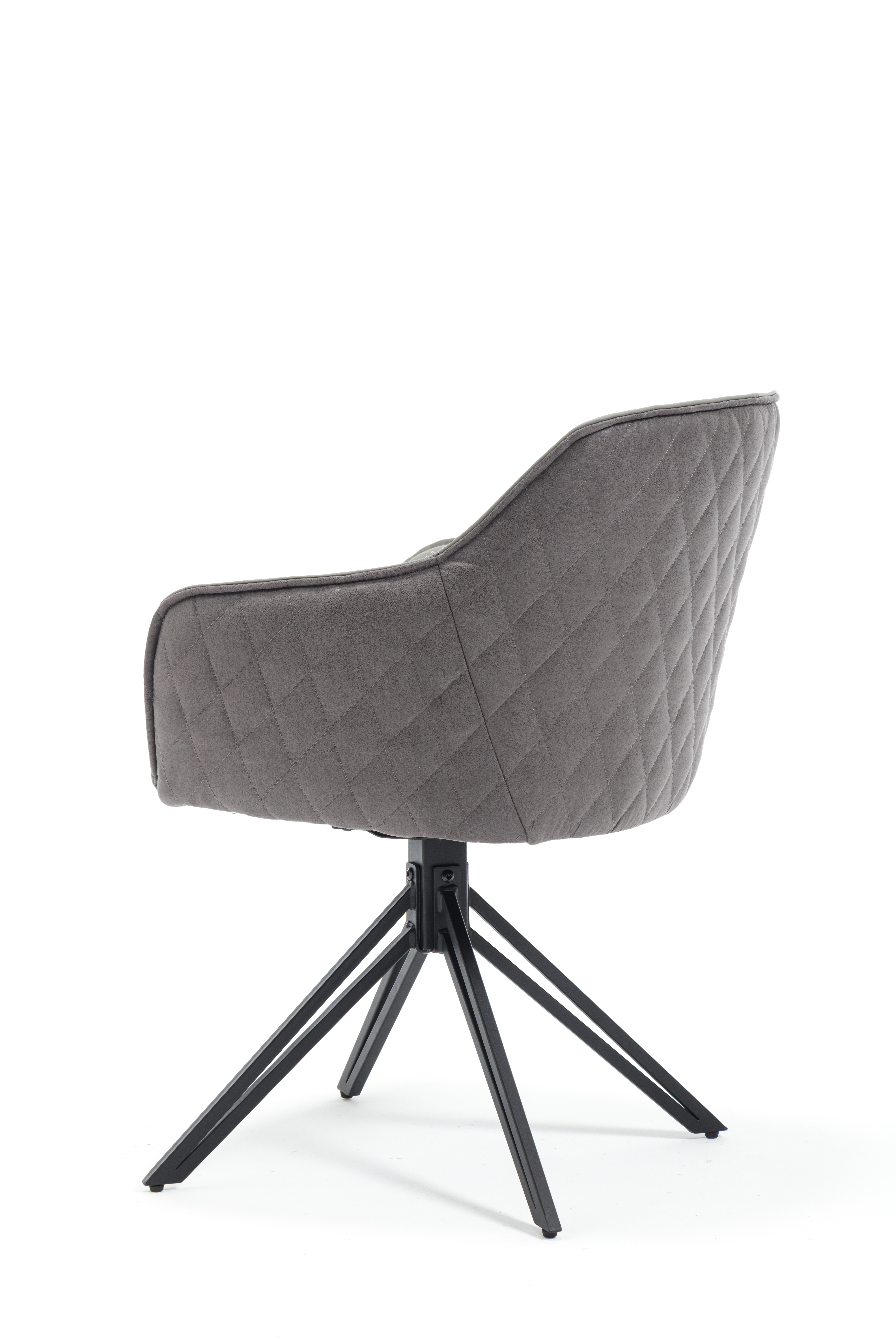 Armlehnstuhl, grau/schwarz - MyStyle 4022