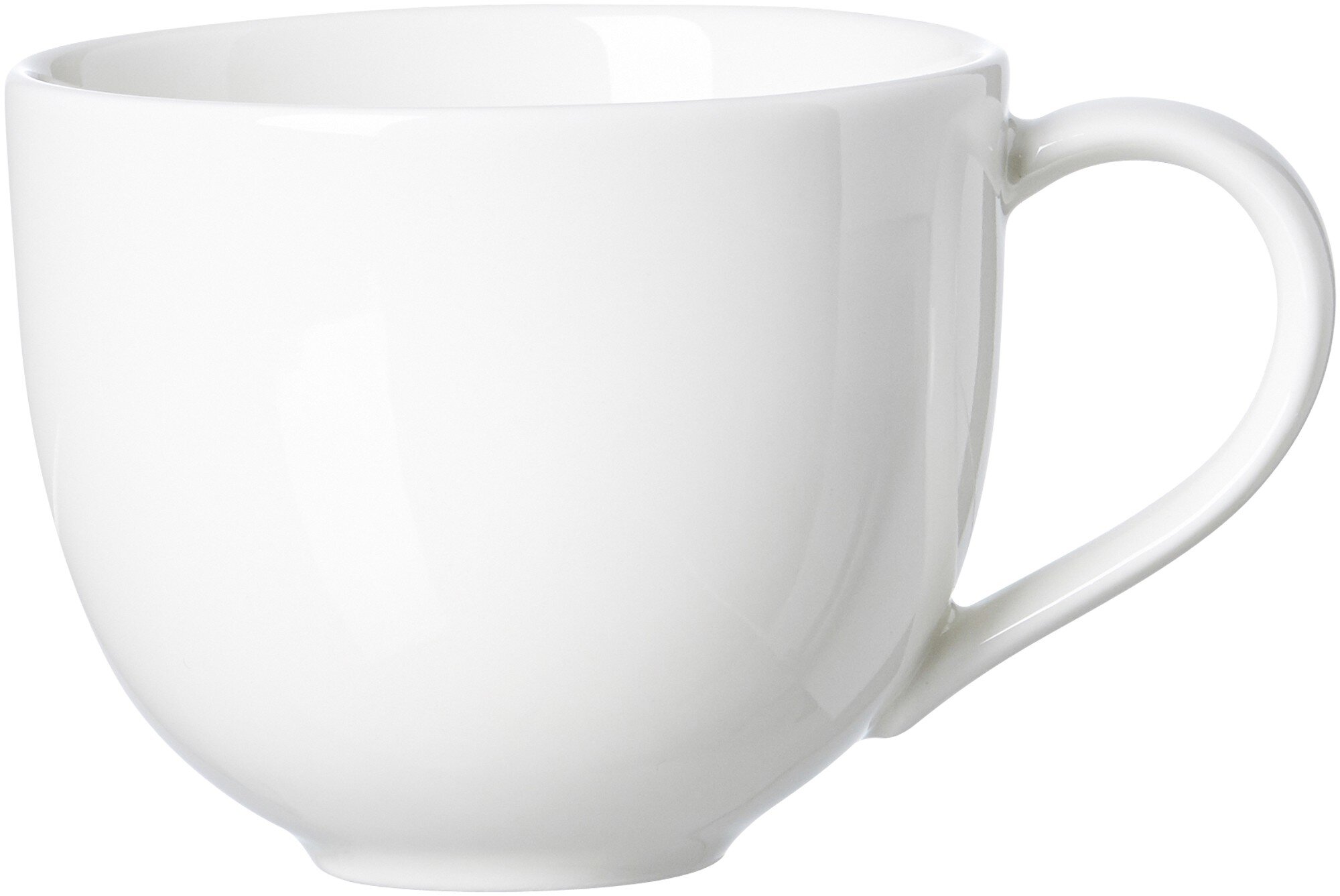 Espresso-Obertasse Skagen Weiss 90 ml - Porzellan, spülmaschinenfest, rund, weiß