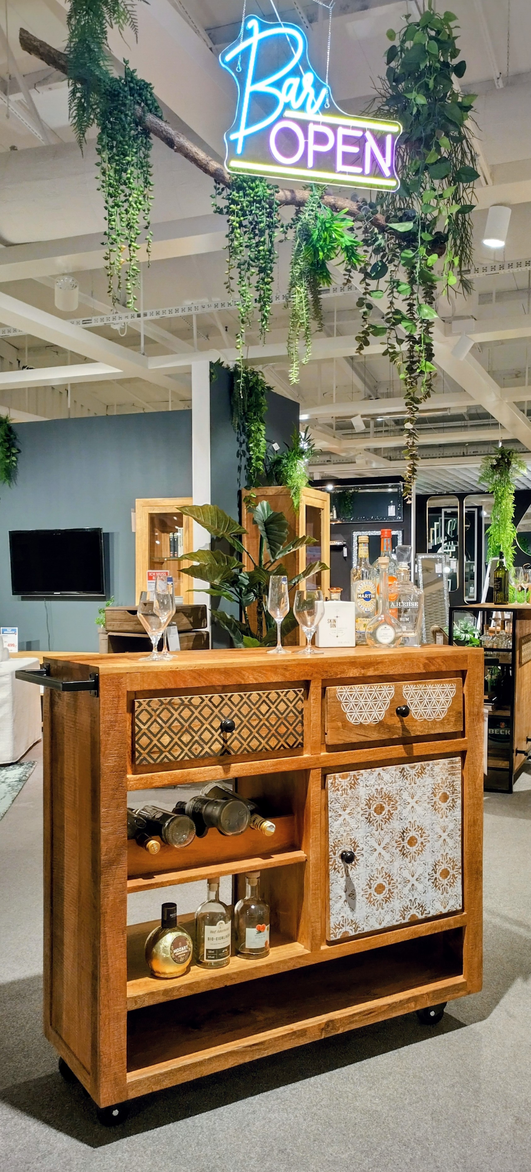 Küchenwagen, Mangoholz - MyStyle 1008