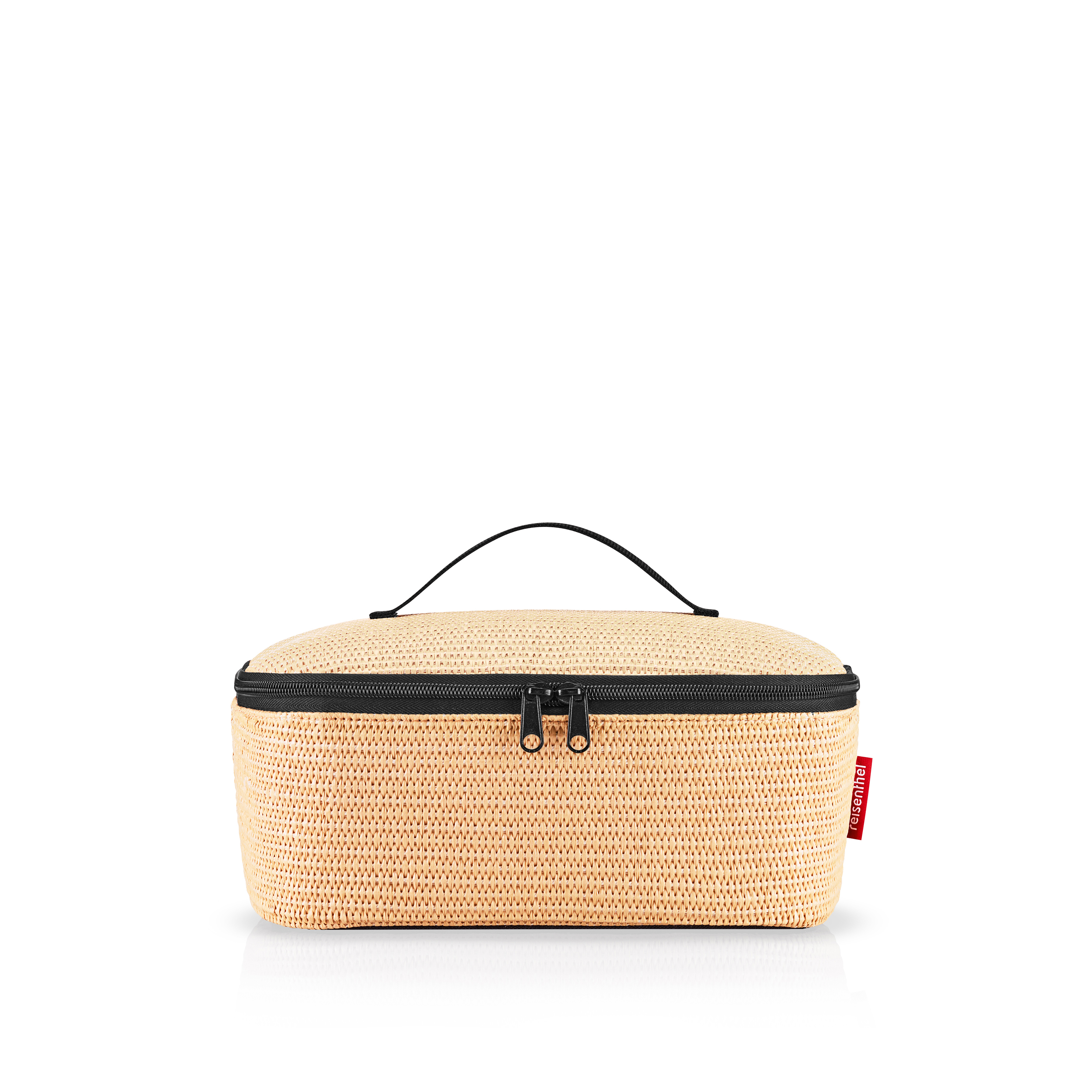 reisenthel, coolerbag M pocket - raffia black